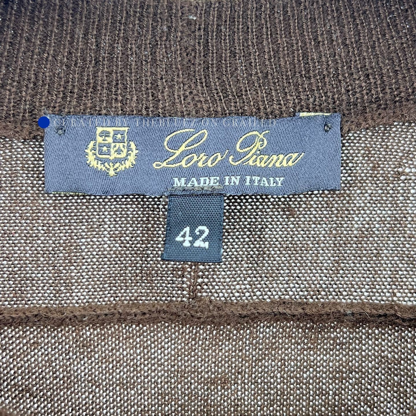 Loro Piana Brown Crewneck Sweater - XS Size US XS / EU 42 / 0 - 3 Thumbnail