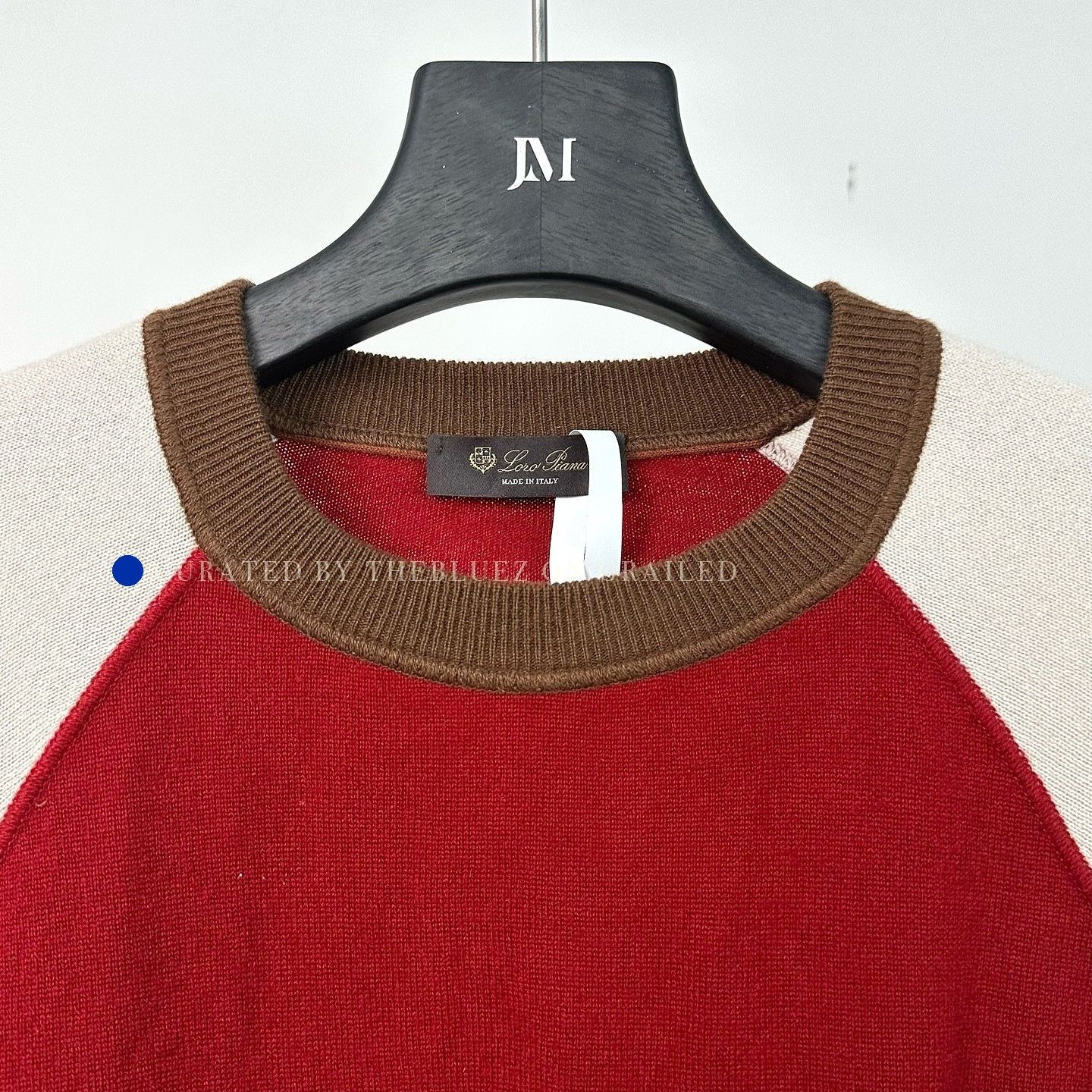 Loro Piana Multi Color Block Long Sleeve Sweater Size US L / EU 52-54 / 3 - 3 Thumbnail