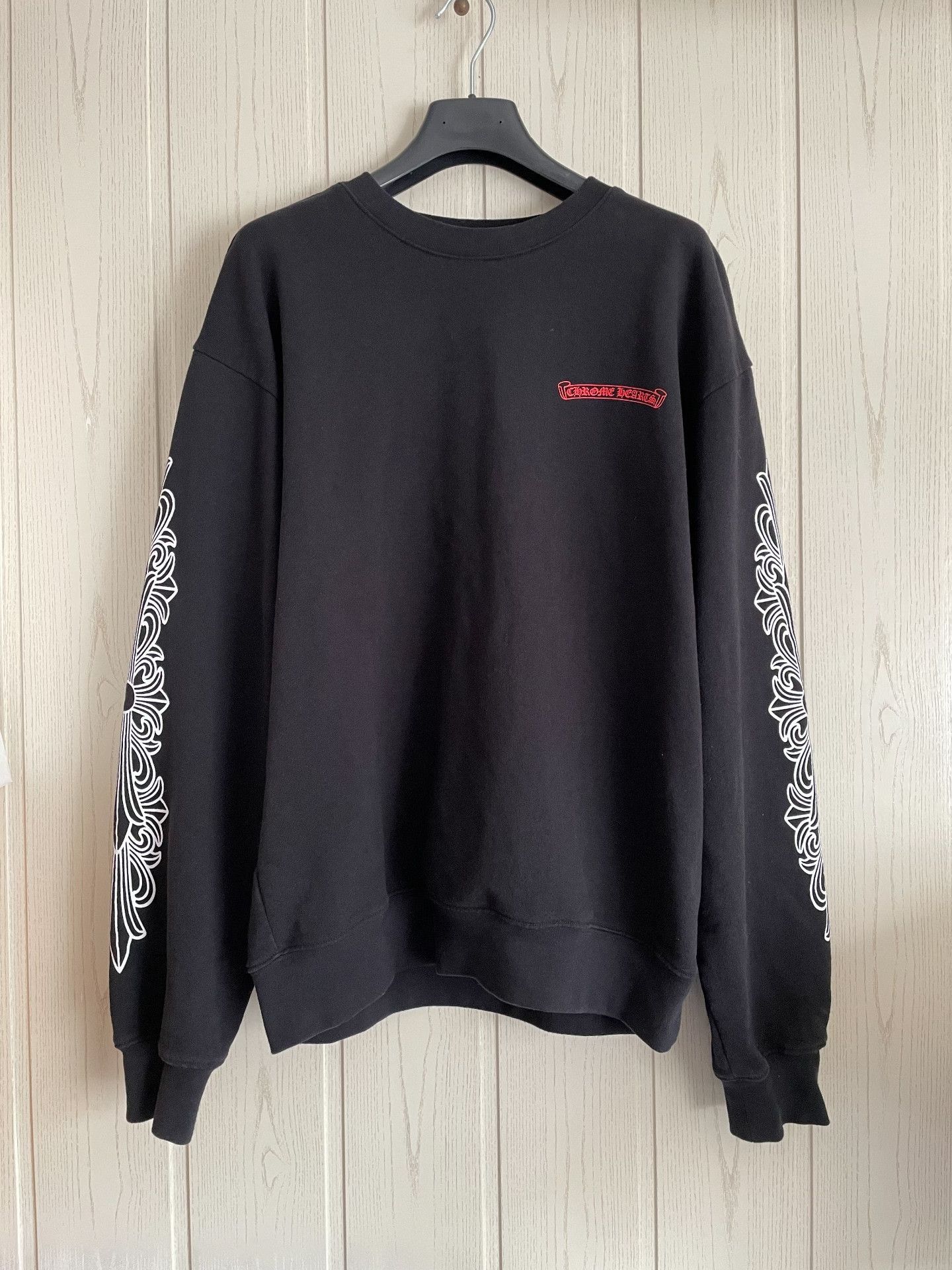 Chrome Hearts Black Long Sleeve Graphic Sweatshirt Size US L / EU 52-54 / 3 - 2 Thumbnail