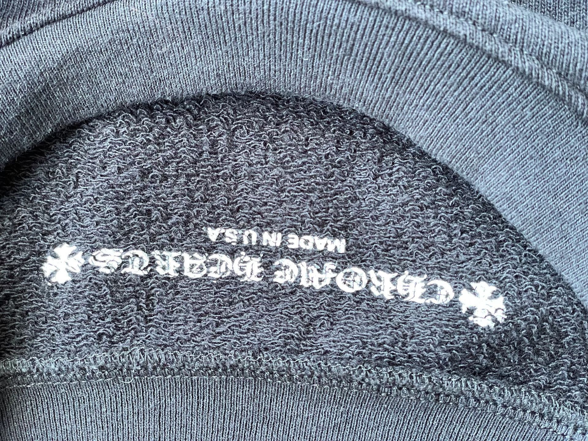 Chrome Hearts Black Long Sleeve Graphic Sweatshirt Size US L / EU 52-54 / 3 - 5 Thumbnail