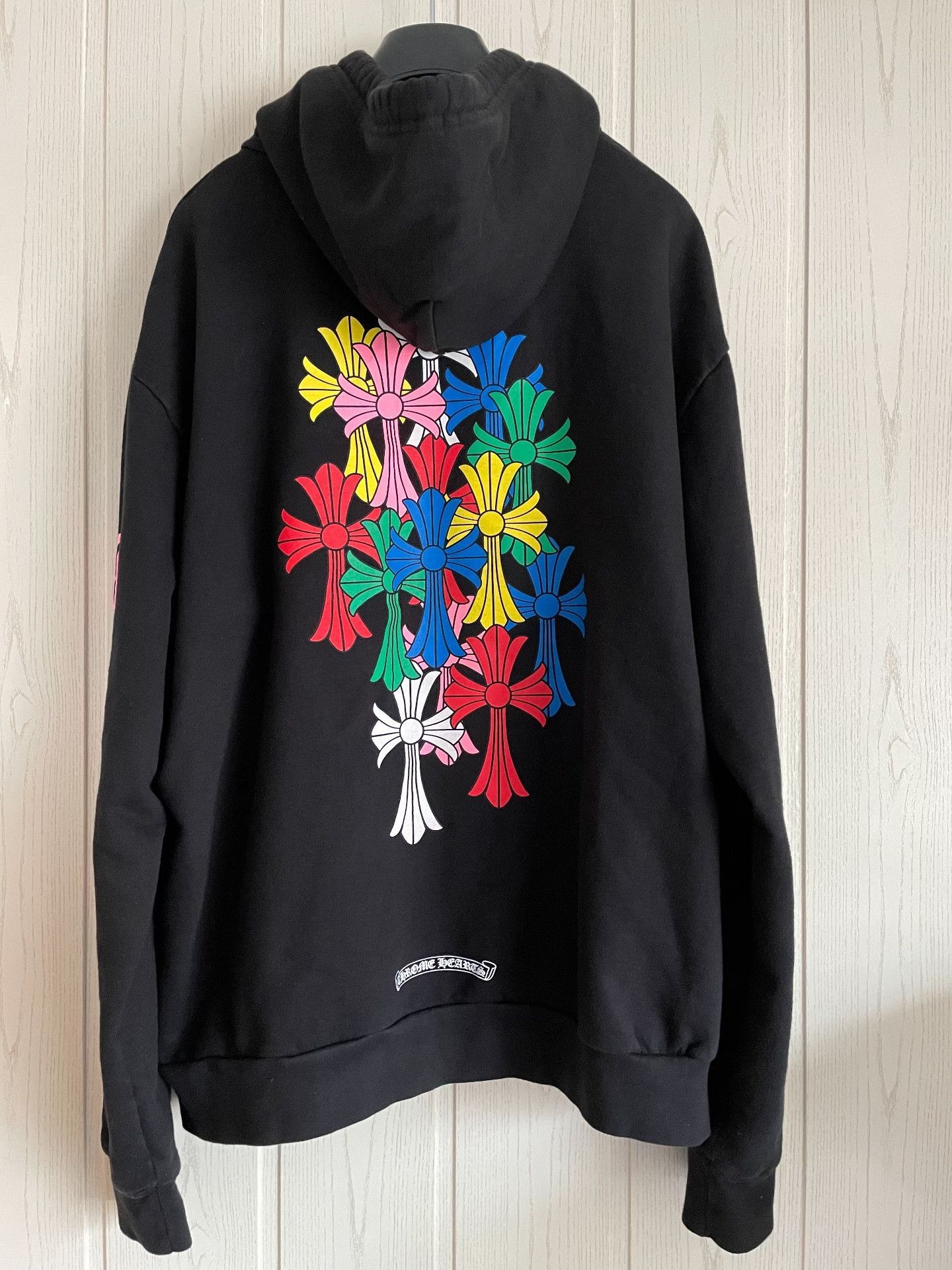 Chrome Hearts Multi Colored Cross Print Hoodie Size US L / EU 52-54 / 3 - 3 Thumbnail