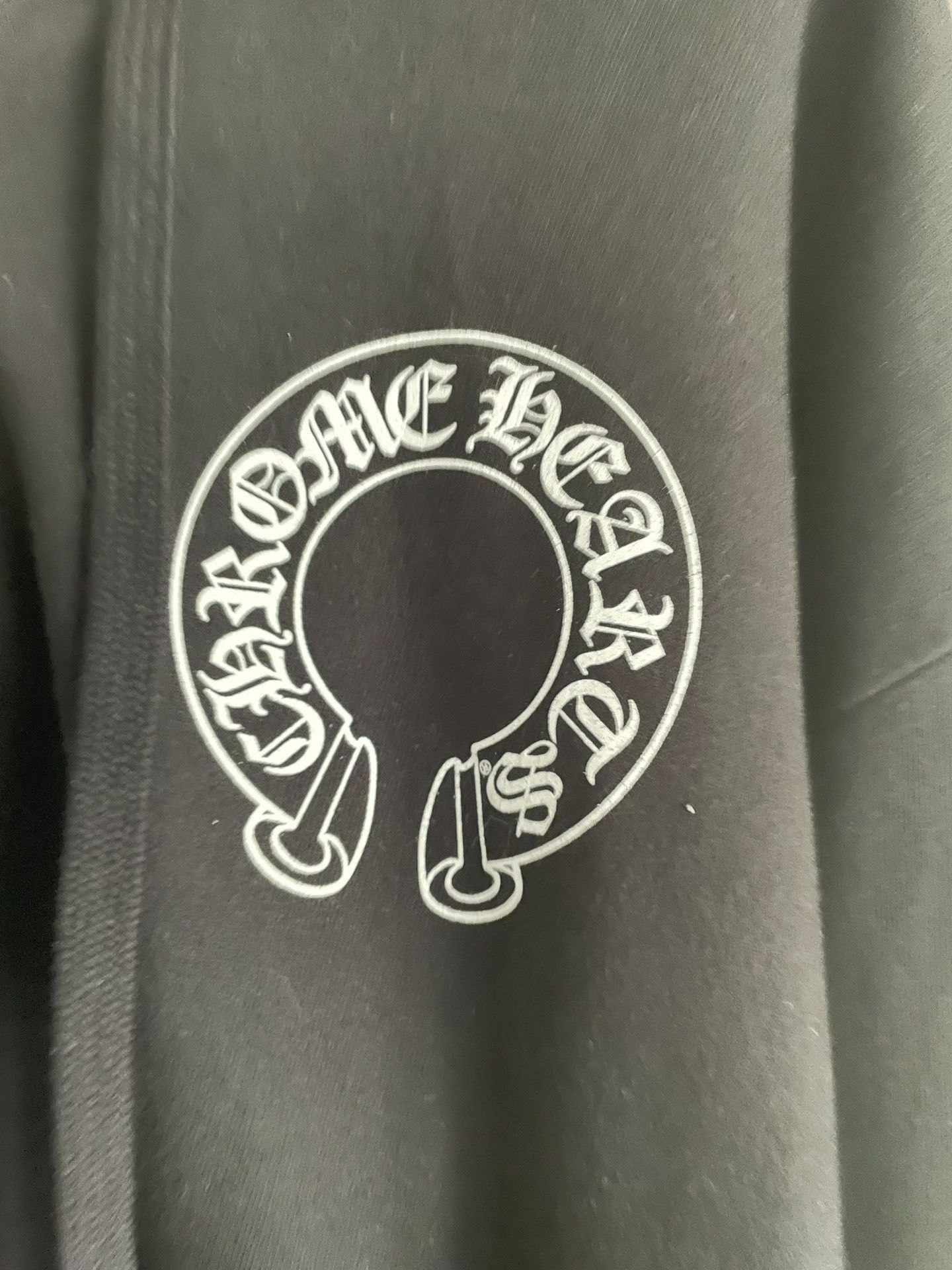 Chrome Hearts Black Zip-Up Hoodie with Graphic Print Size US XXL / EU 58 / 5 - 5 Thumbnail