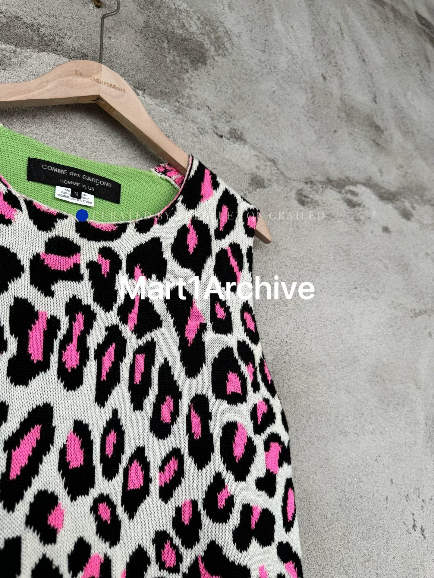 Comme des Garcons Multi Leopard Print Sleeveless Knit Top Size US M / EU 48-50 / 2 - 4 Thumbnail