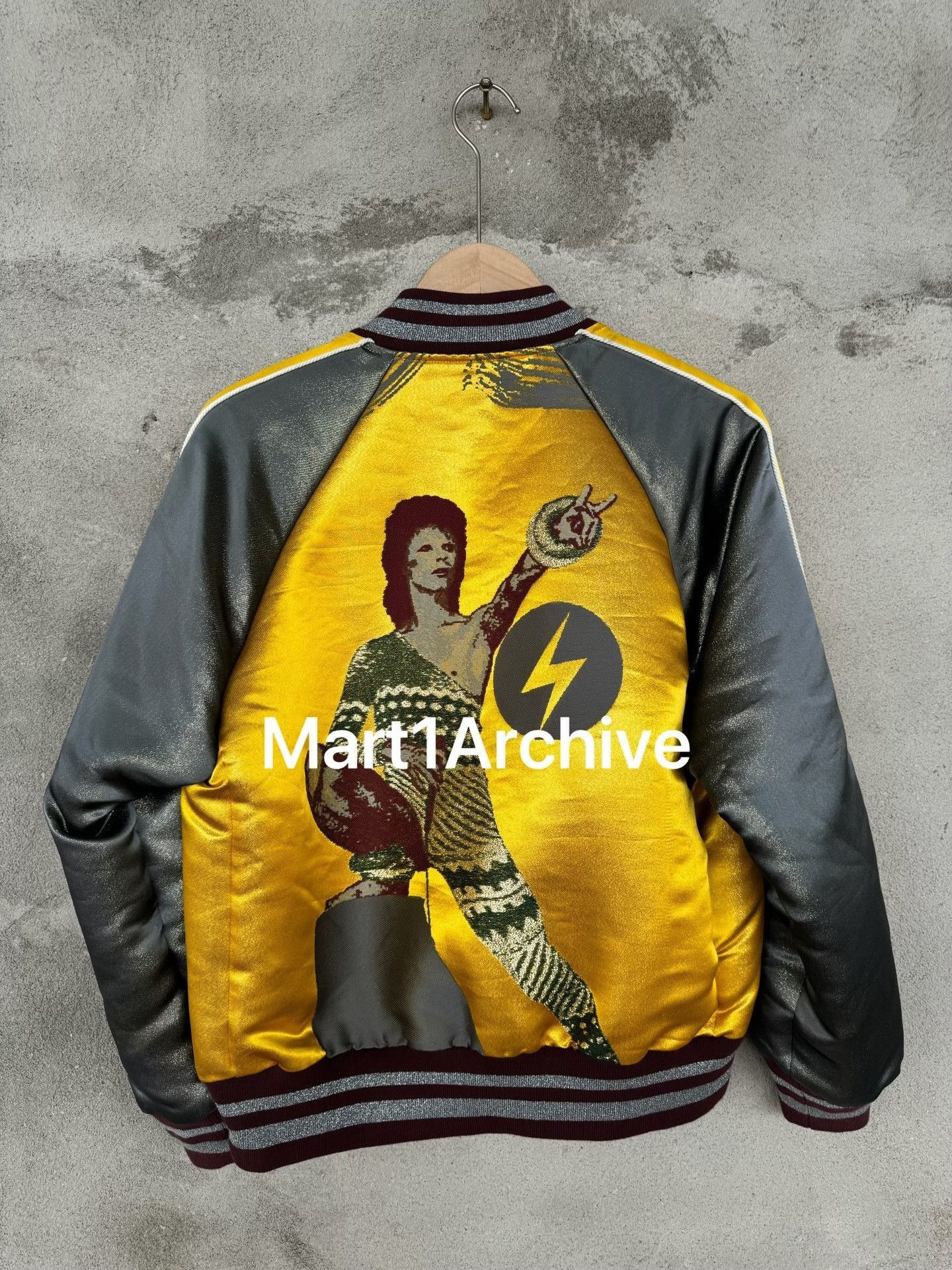 Undercover Multi Graphic Print Satin Bomber Jacket Size US S / EU 44-46 / 1 - 2 Thumbnail