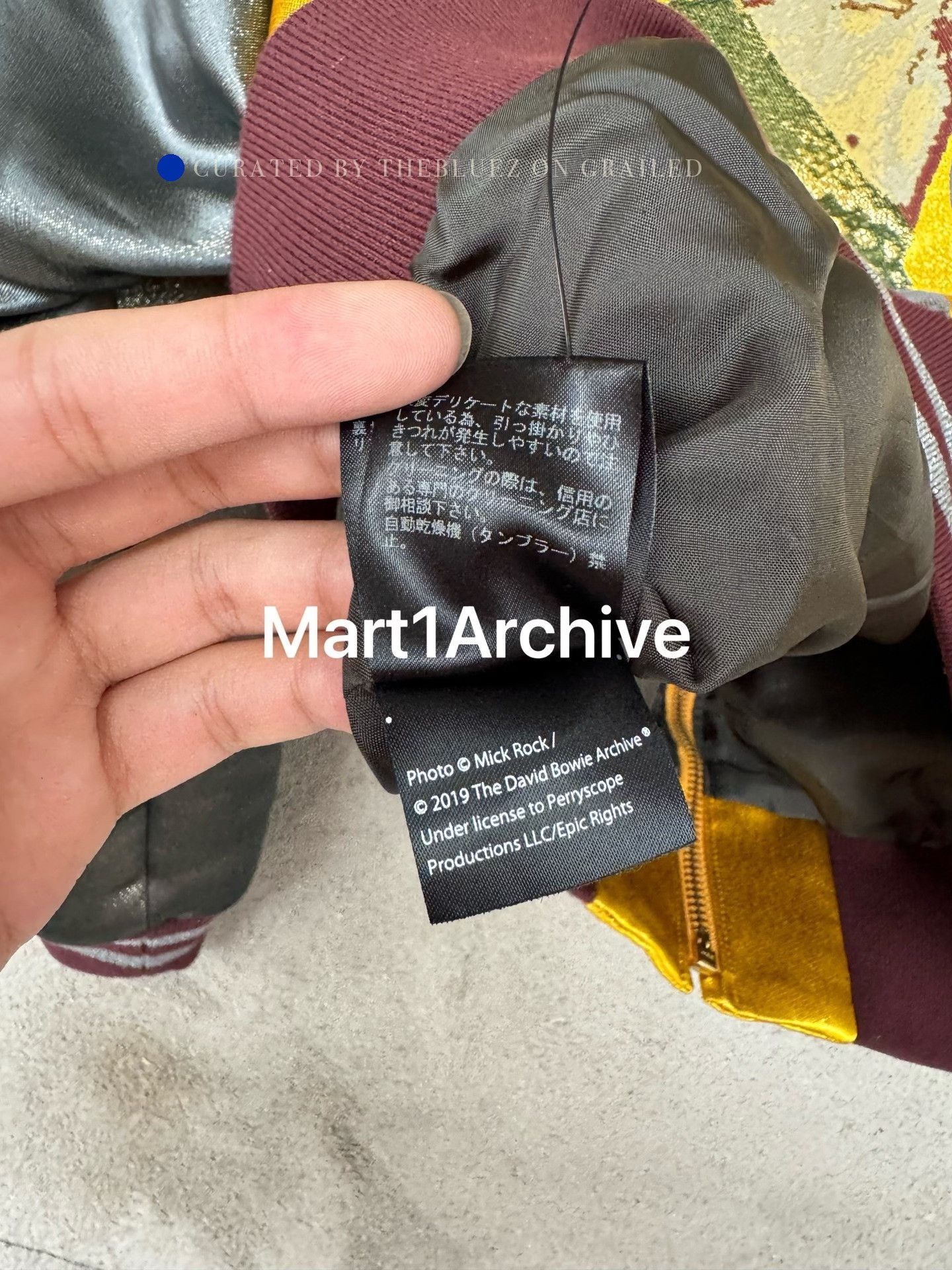 Undercover Multi Graphic Print Satin Bomber Jacket Size US S / EU 44-46 / 1 - 10 Thumbnail