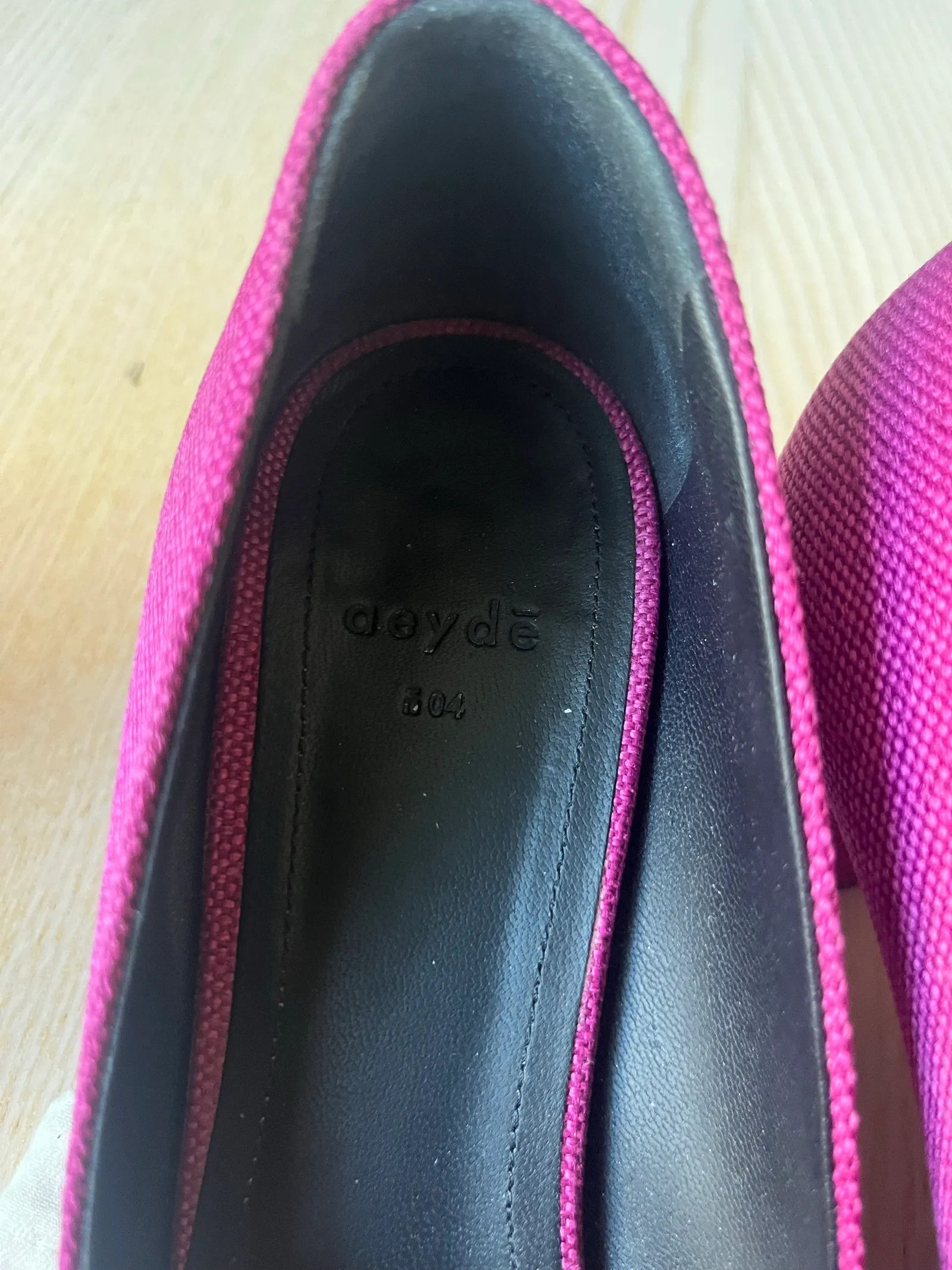 aeyde Aeyde Blake hotpink canvas Heels Size US 10.5 / IT 40.5 - 2 Thumbnail