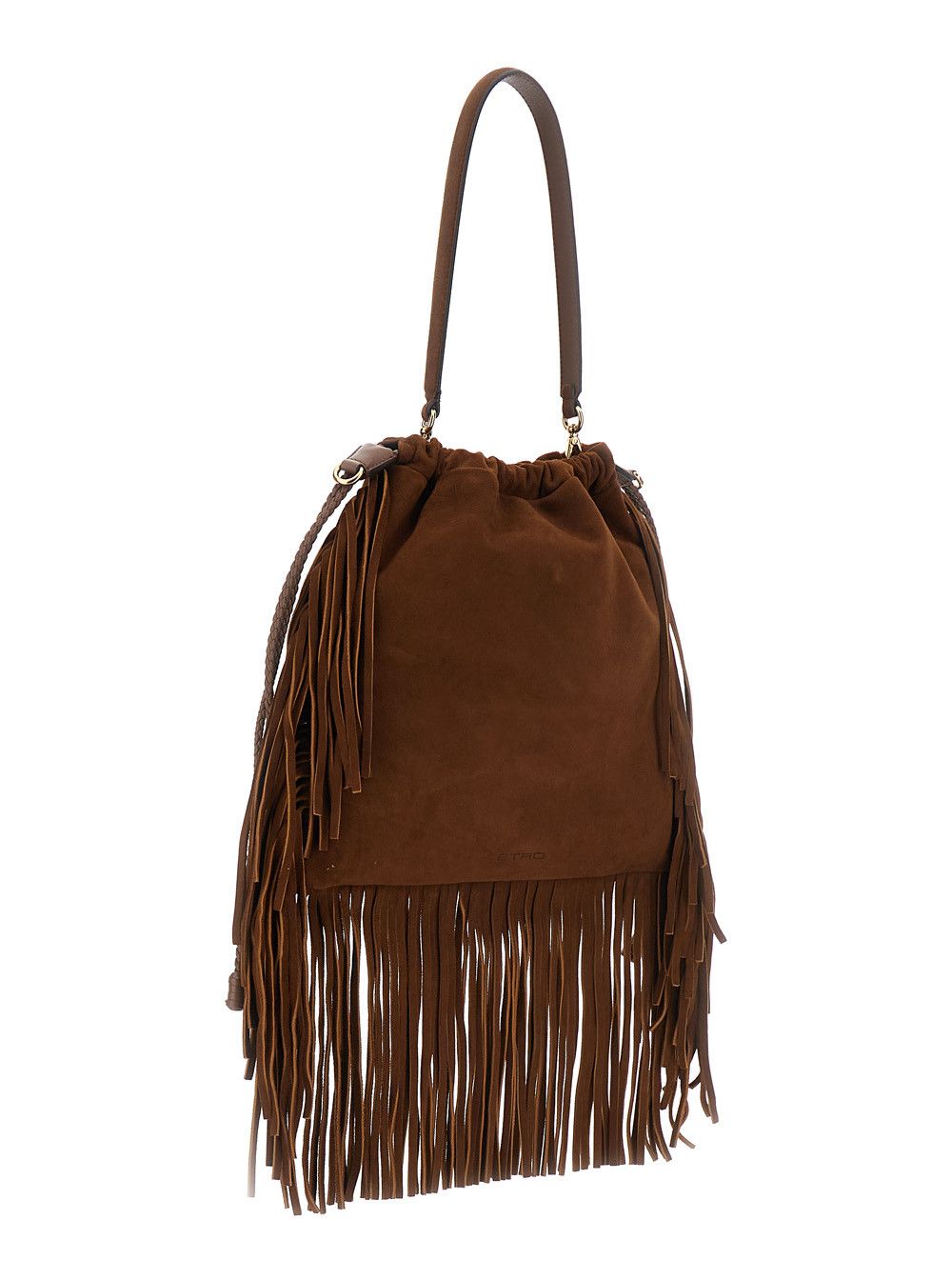 Etro Shoulder Bag 'FRINGED BAG' with Brown Leather Fringes for Women Size ONE SIZE - 3 Thumbnail