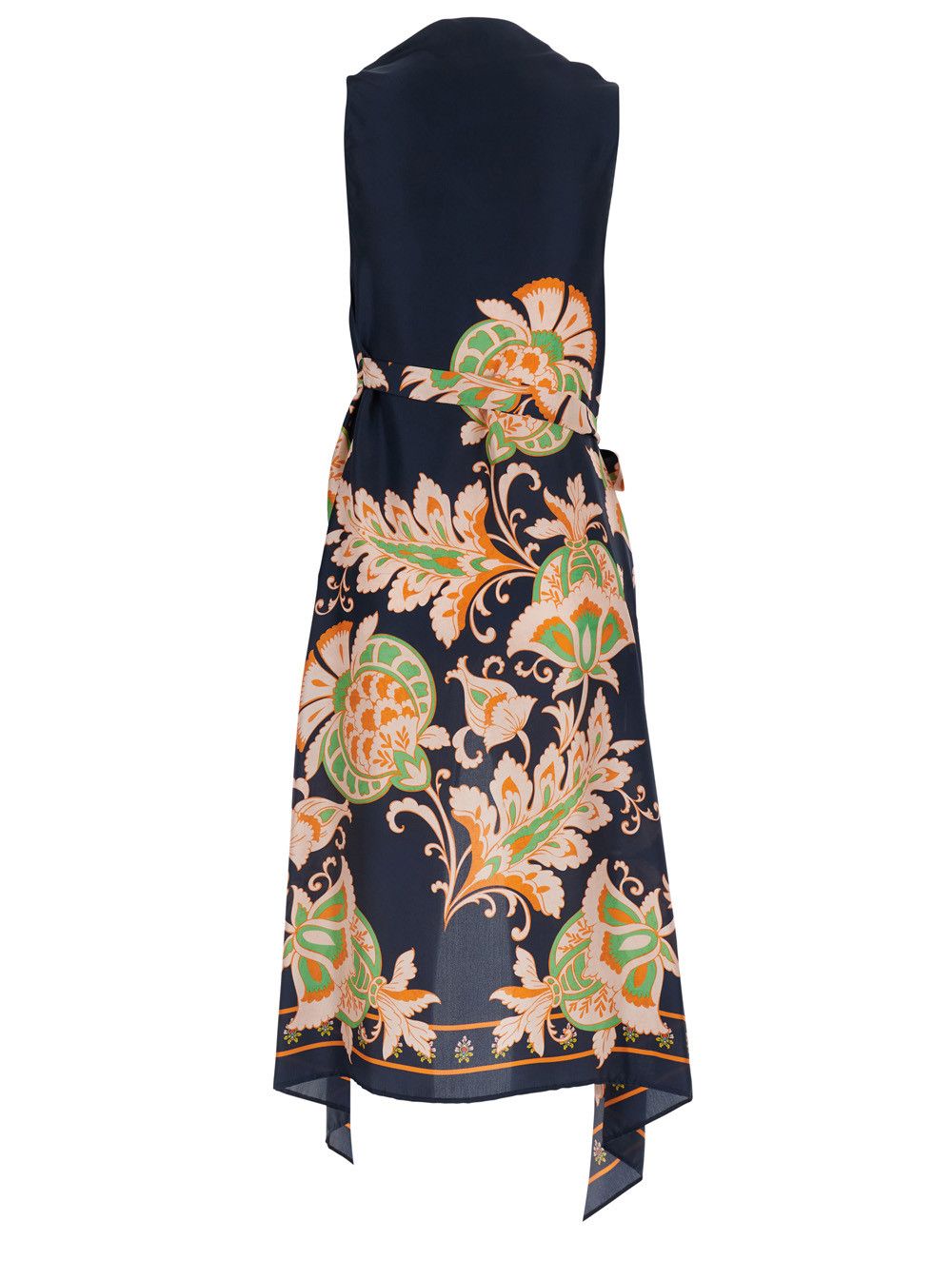 Etro "PRINTED GILET" Multicolor Silk Printed Women's Gilet Size ONE SIZE - 2 Thumbnail