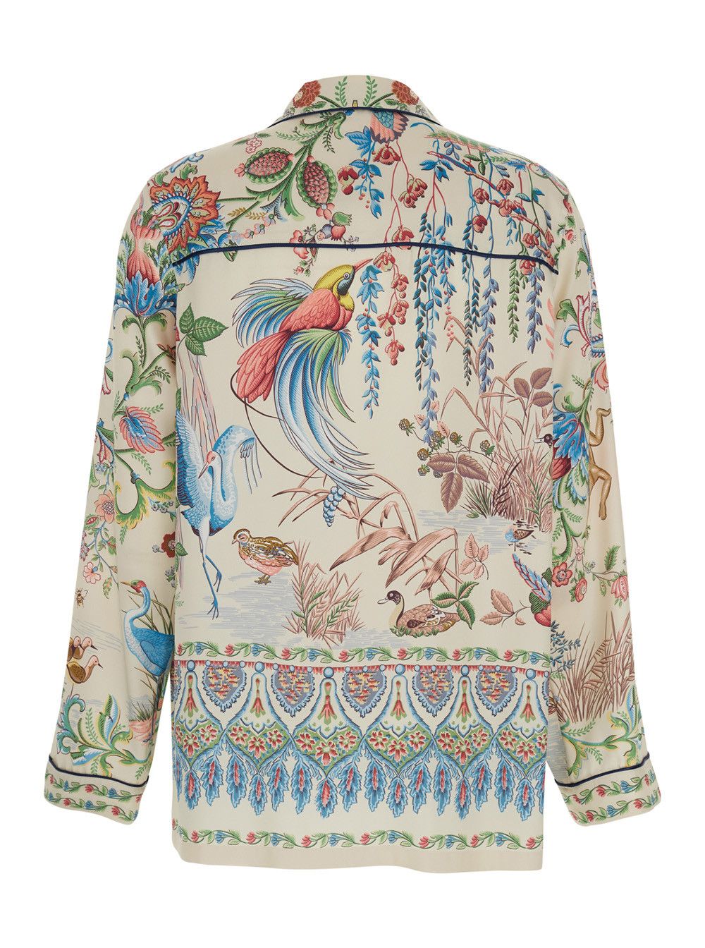 Etro PRINTED SHIRT - Multicolor - All-over Printed Shirt - In Polyester - Men Size M / US 6-8 / IT 42-44 - 2 Thumbnail