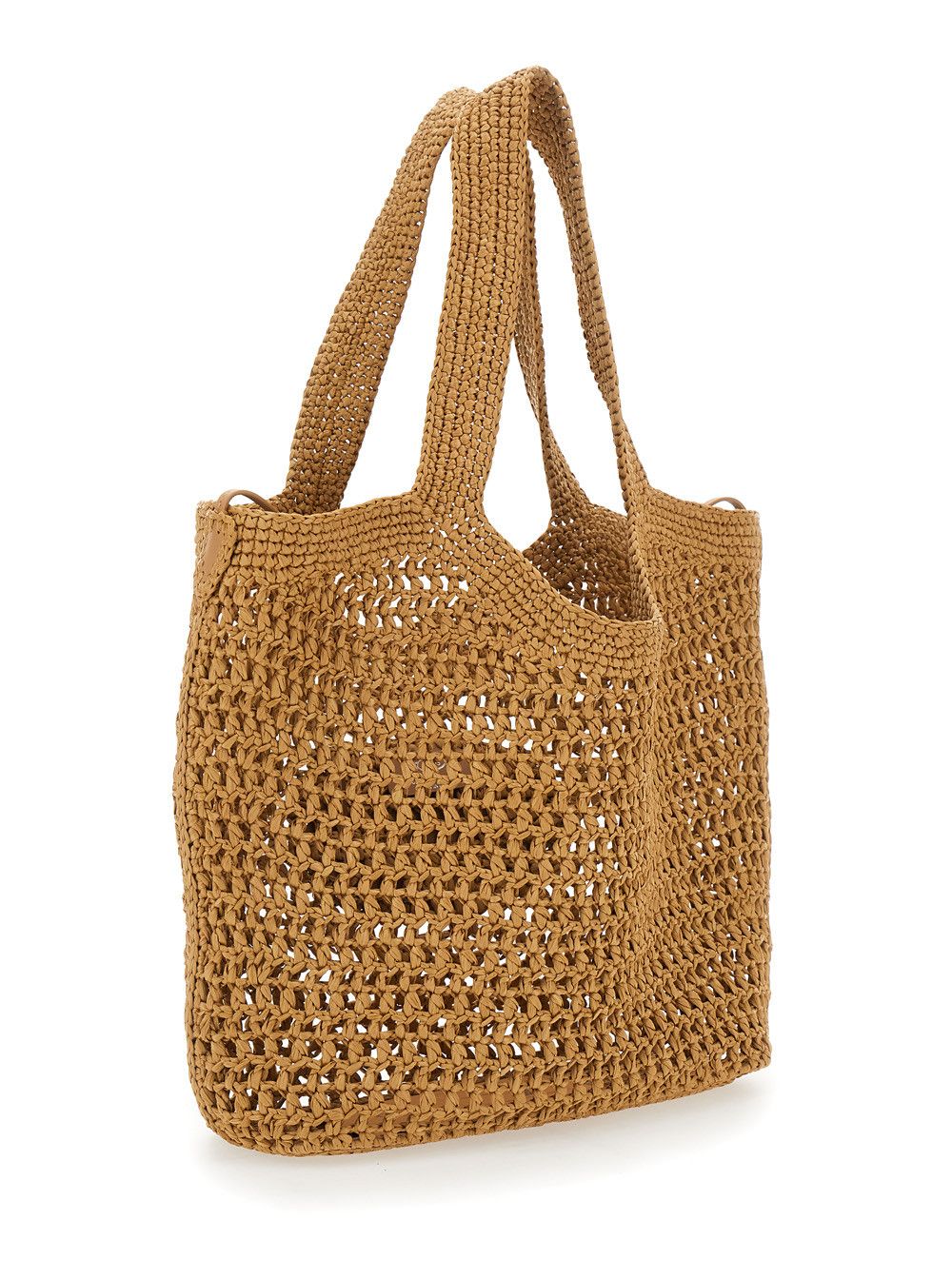 Tod's Raffia Shopper Beige Viscose Bag for Women Size ONE SIZE - 3 Thumbnail
