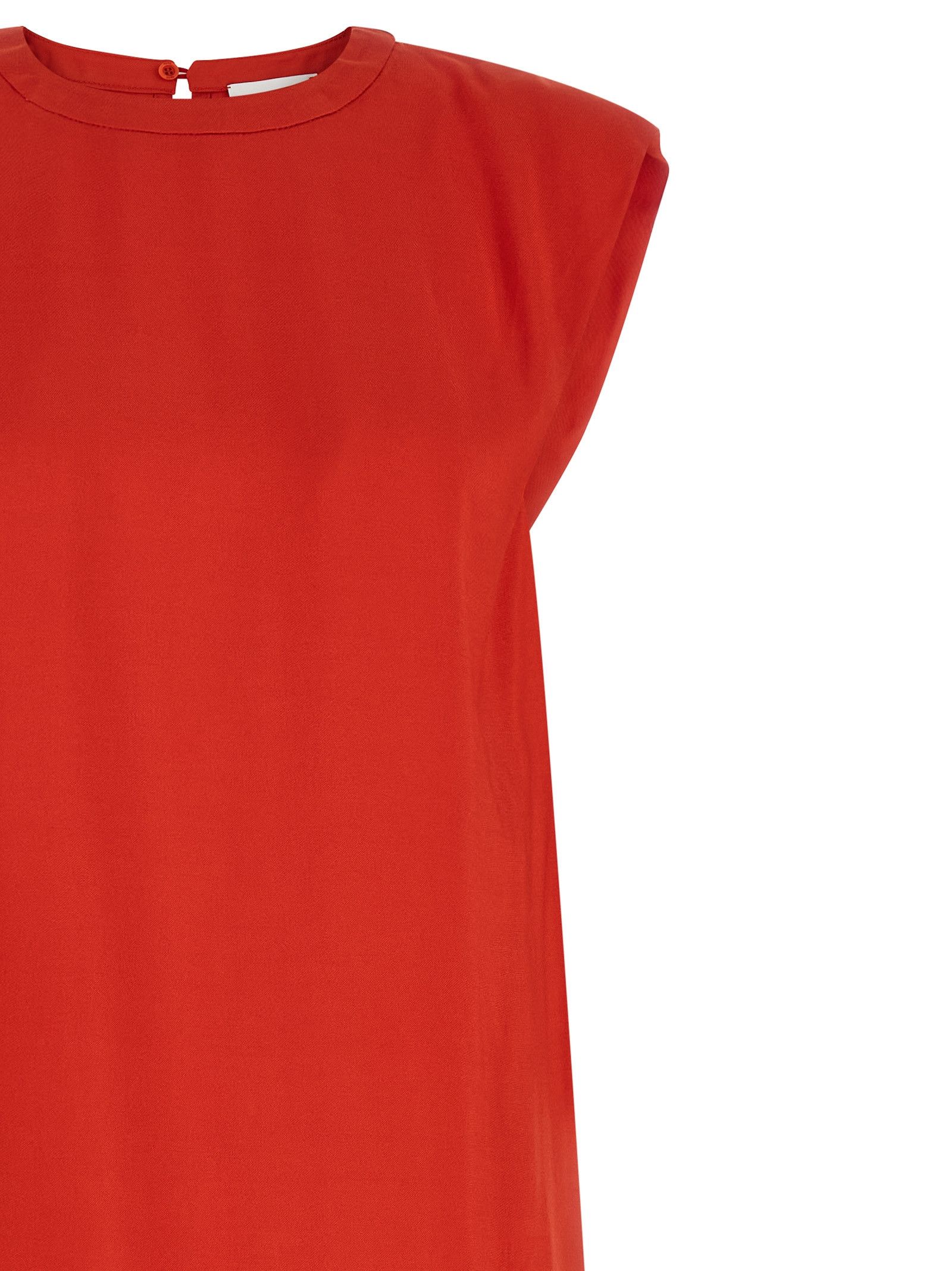 Nude Round-neck dress Size L / US 10 / IT 46 - 3 Thumbnail