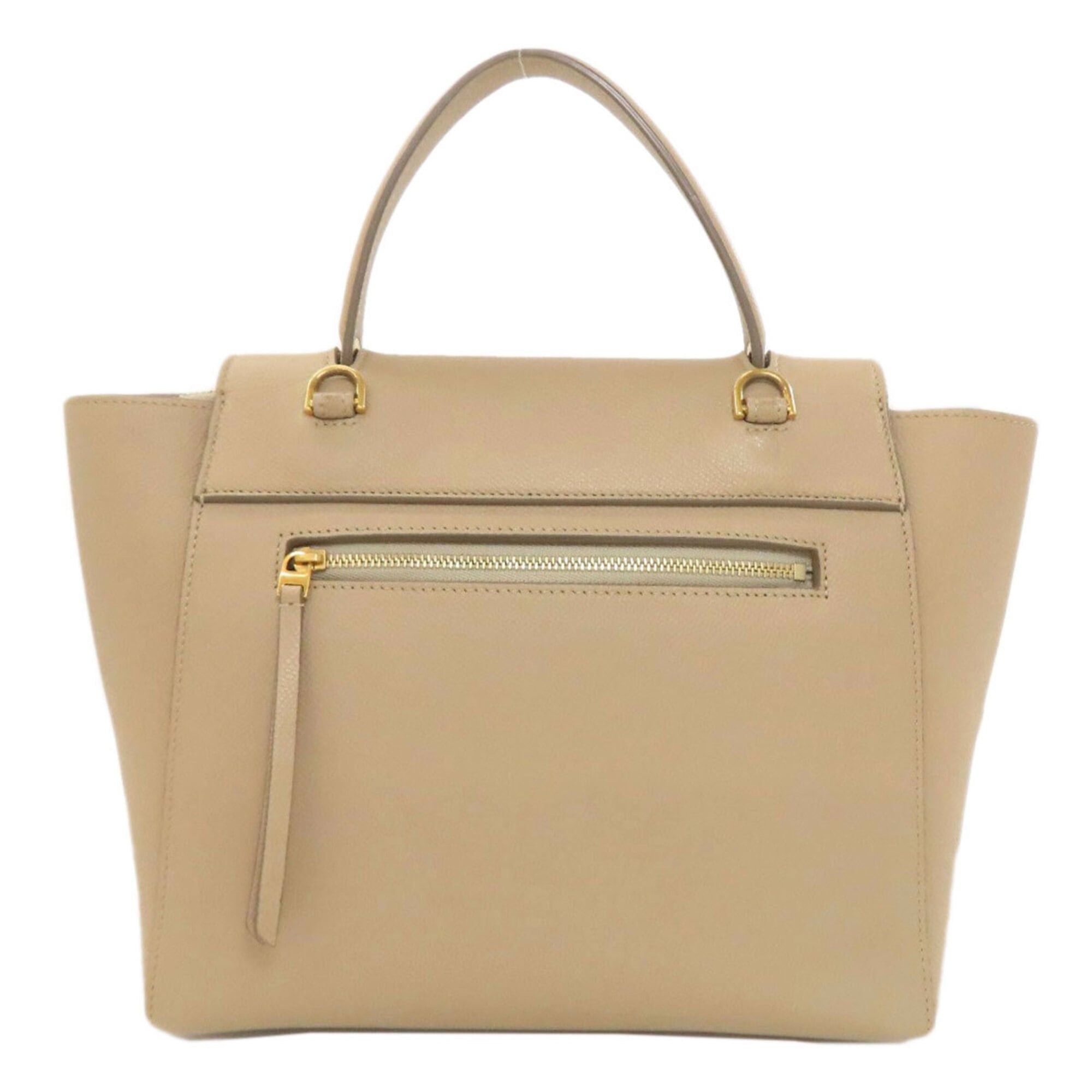 Celine Celine Micro Belt Bag 2-Way Handbag Calfskin Women's CELINE Size ONE SIZE - 2 Thumbnail
