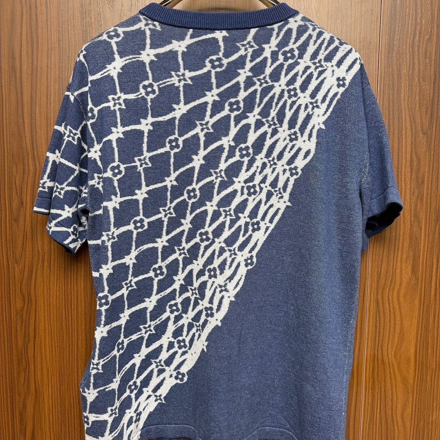 Louis Vuitton Louis Vuitton Monogram Net Print T-Shirt Size S Size US S / EU 44-46 / 1 - 2 Thumbnail