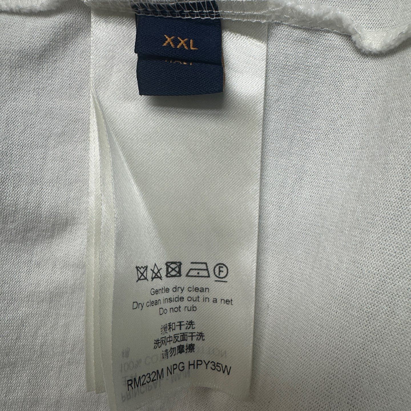 Louis Vuitton Louis Vuitton Beaded Logo T-Shirt Size XXL Size US XXL / EU 58 / 5 - 4 Thumbnail