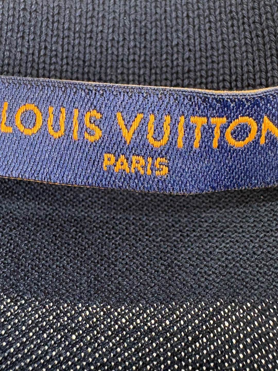 Louis Vuitton Louis Vuitton Logo Embroidery Polo Shirt Size M Size US M / EU 48-50 / 2 - 3 Thumbnail