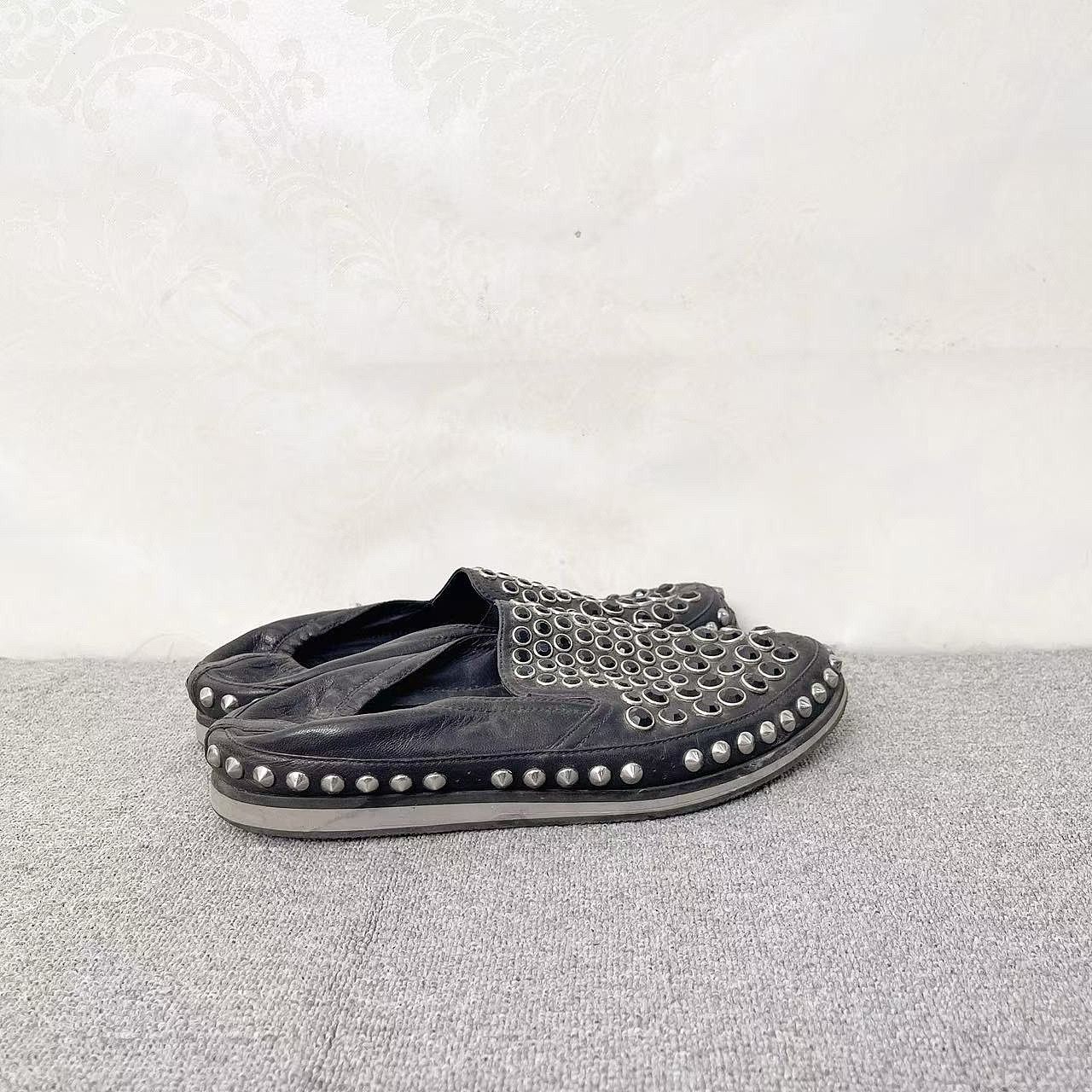Prada Prada Studded Crystal Slip On Shoes Size 5.5 Size US 5.5 / IT 35.5 - 8 Thumbnail
