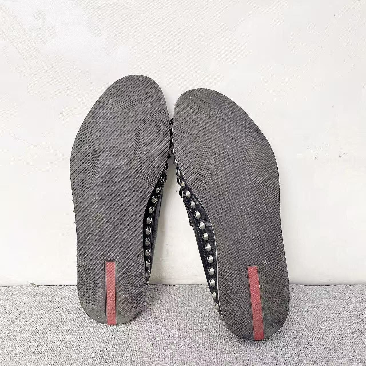 Prada Prada Studded Crystal Slip On Shoes Size 5.5 Size US 5.5 / IT 35.5 - 4 Thumbnail