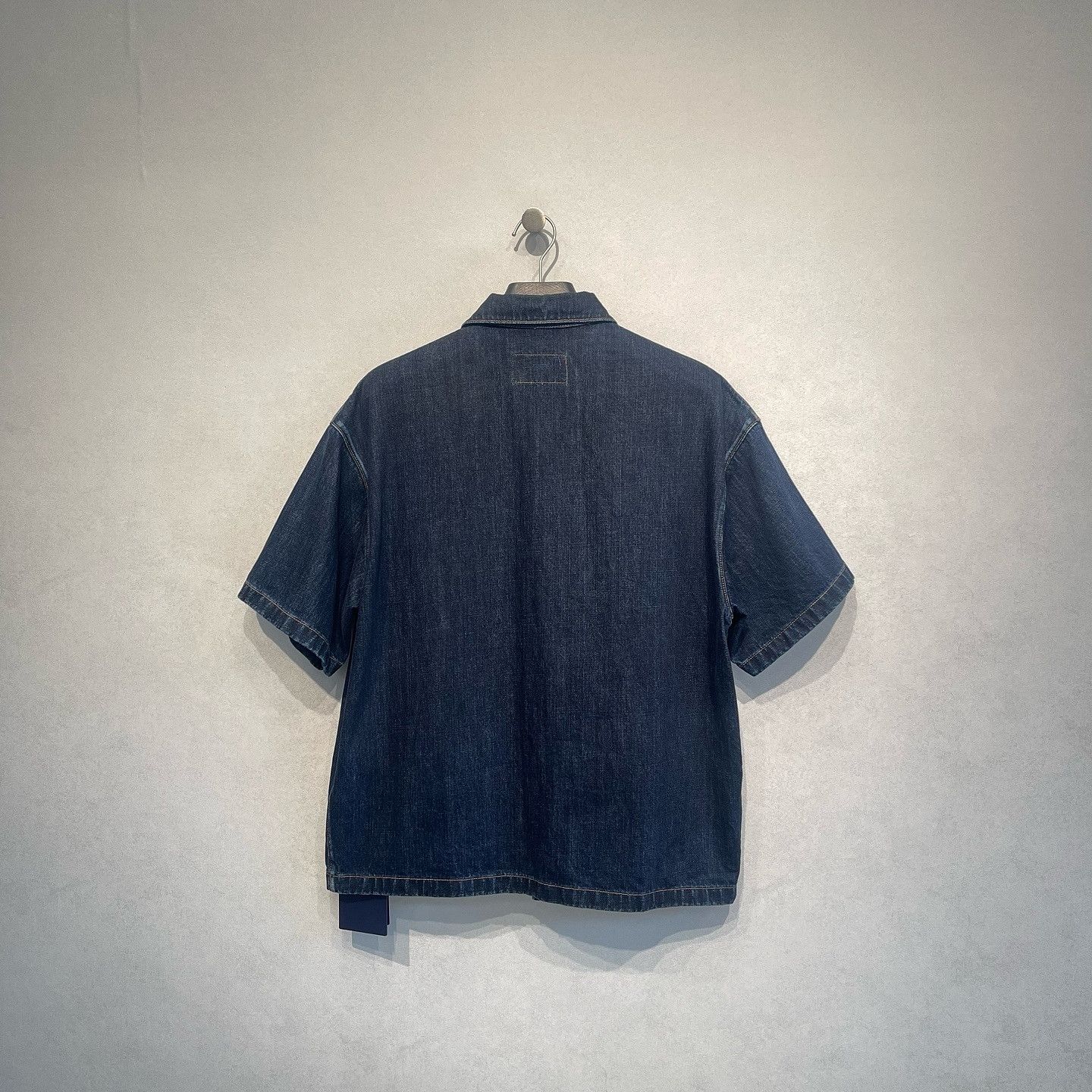 Prada Prada Logo Patch Denim Shirt Size L Size US L / EU 52-54 / 3 - 2 Thumbnail