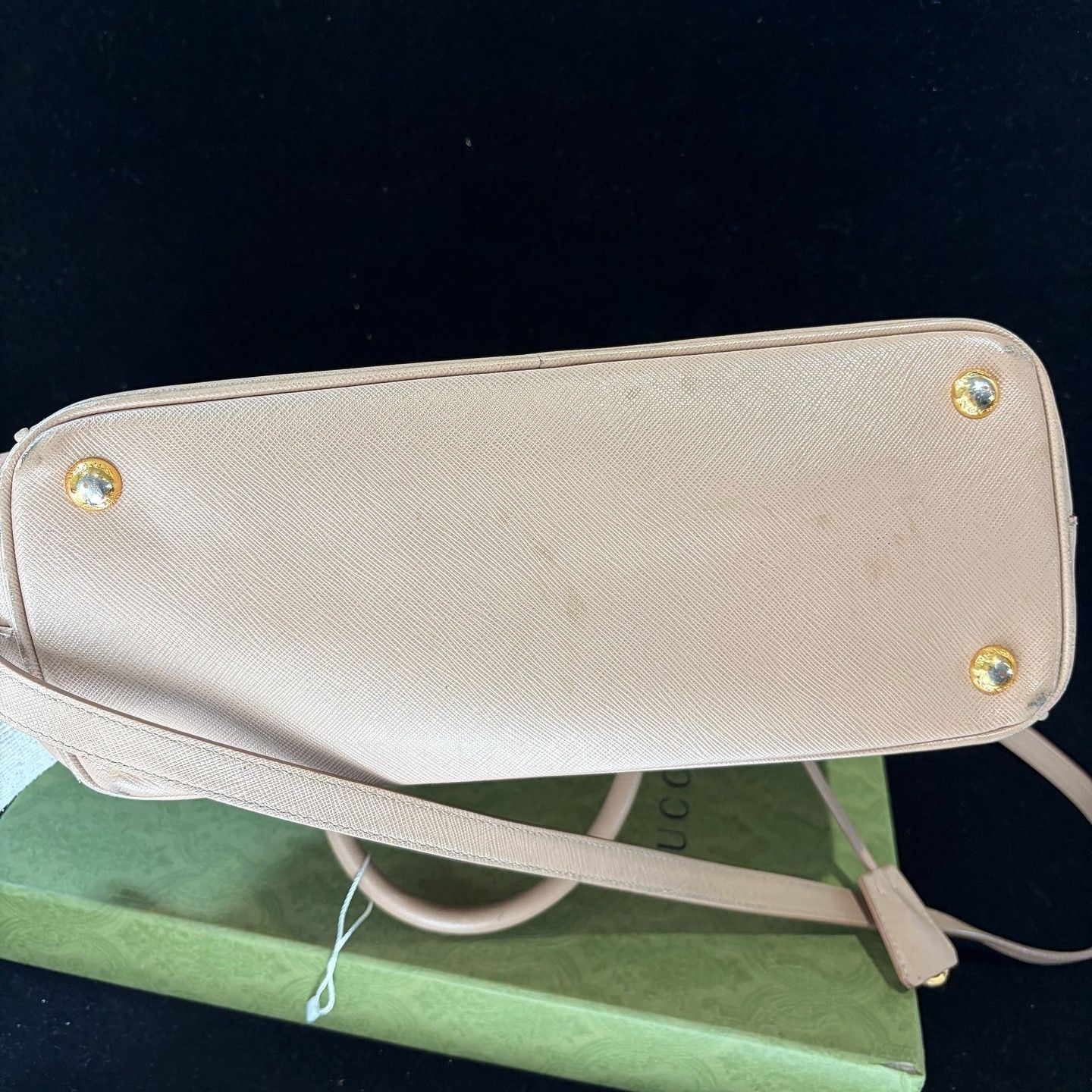 Prada Prada Saffiano Leather Handle Bag Size ONE SIZE - 7 Thumbnail