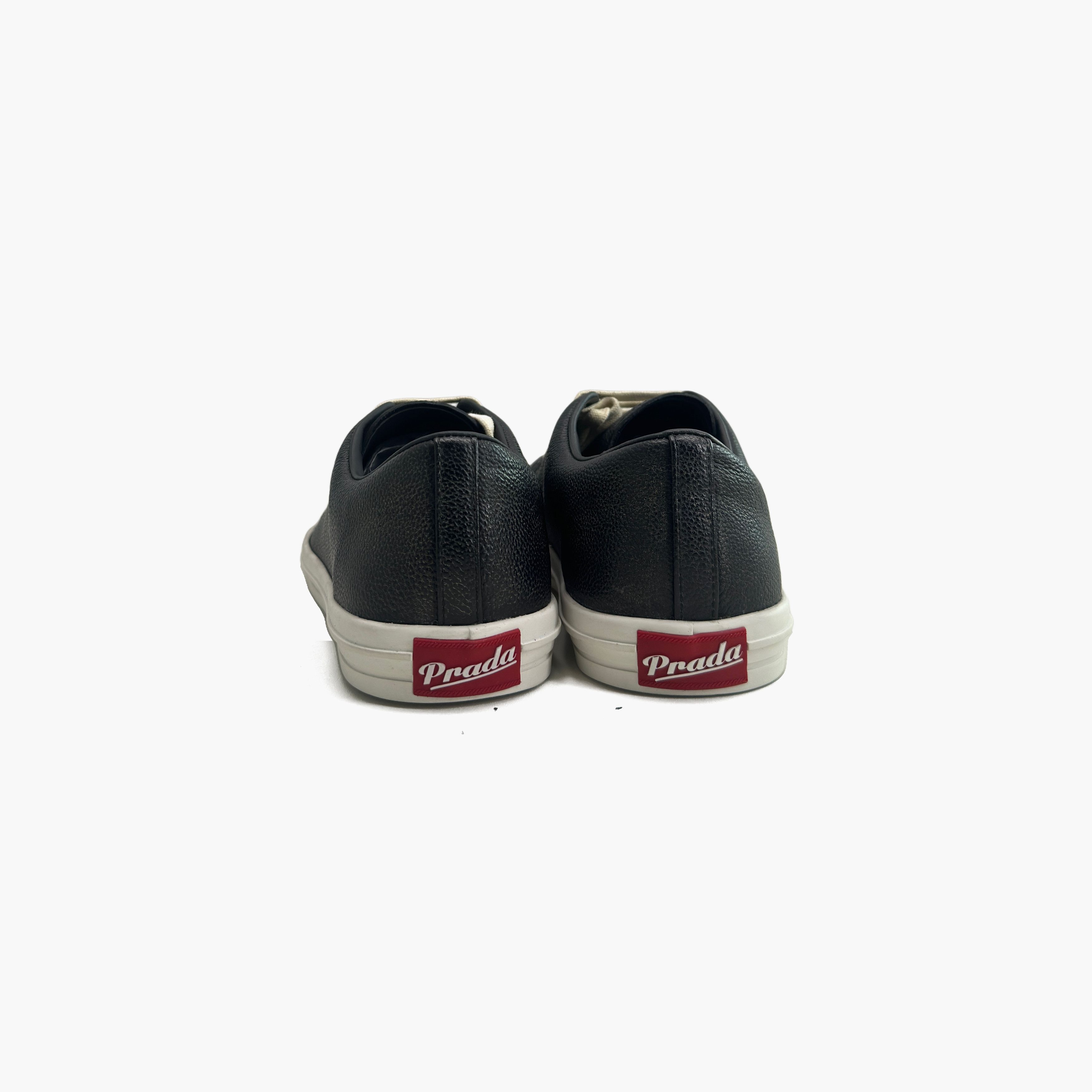 Prada Prada Leather Low-Top Sneakers Size 8.5 Size US 8.5 / EU 41-42 - 6 Thumbnail