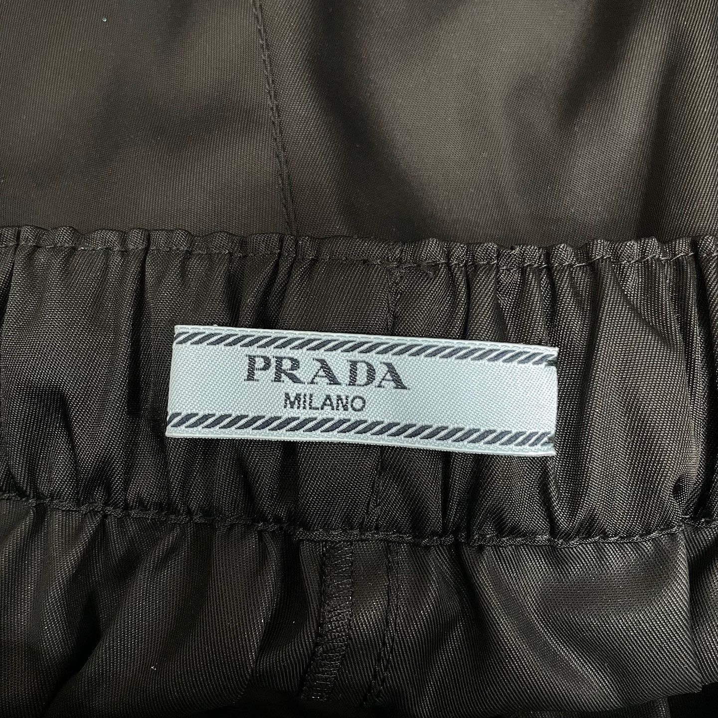 Prada Prada Nylon Logo Shorts Size 38 Size 26" / US 2 / IT 38 - 3 Thumbnail