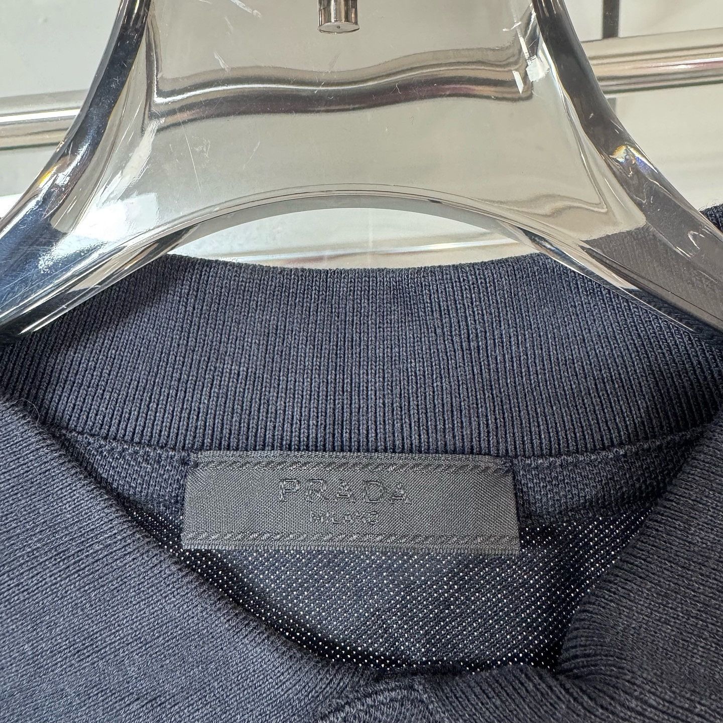 Prada Prada Triangle Logo Polo Shirt Size S Size US S / EU 44-46 / 1 - 3 Thumbnail