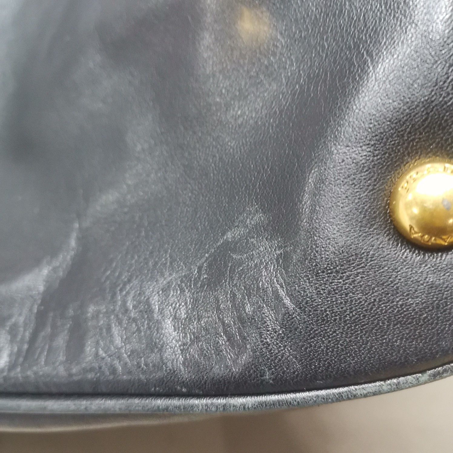 Prada Prada Black Leather Shoulder Bag Size ONE SIZE - 5 Thumbnail
