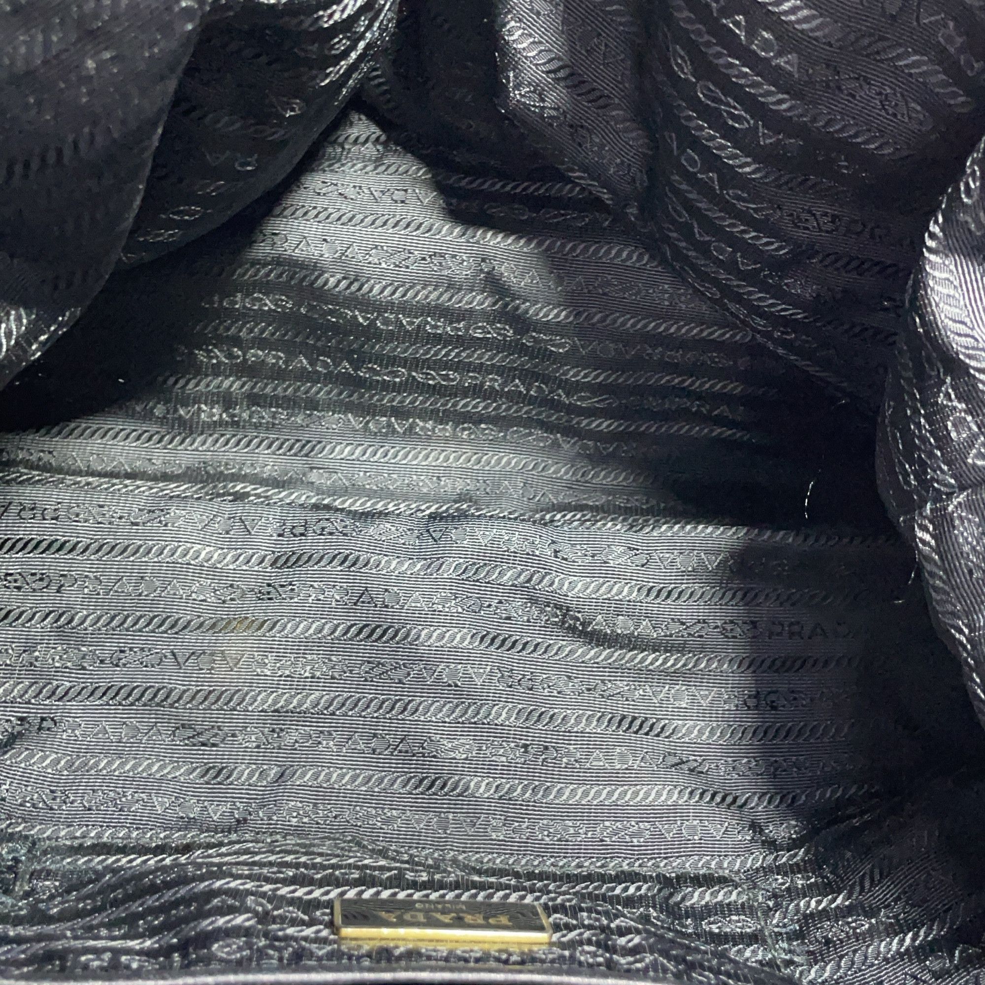 Prada Prada Logo Nylon Tote Bag Size ONE SIZE - 11 Thumbnail