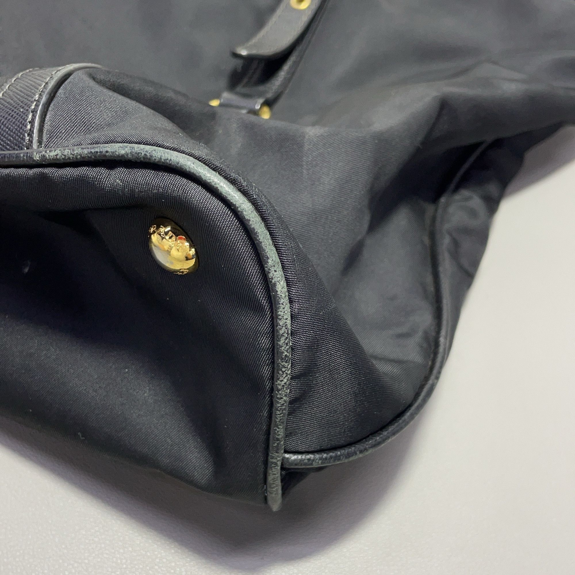 Prada Prada Logo Nylon Tote Bag Size ONE SIZE - 5 Thumbnail