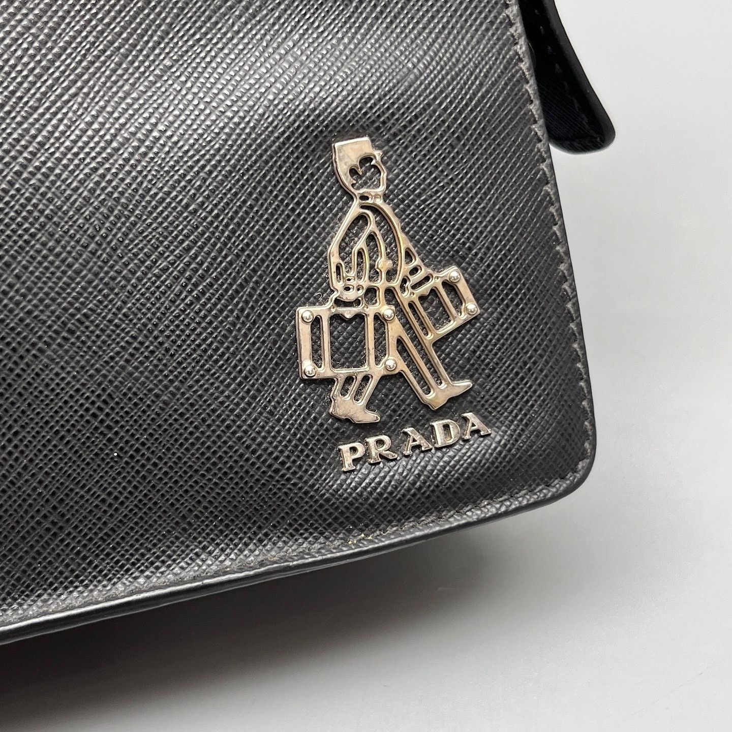 Prada Prada Saffiano Traveler Pouch One Size Size ONE SIZE - 9 Thumbnail