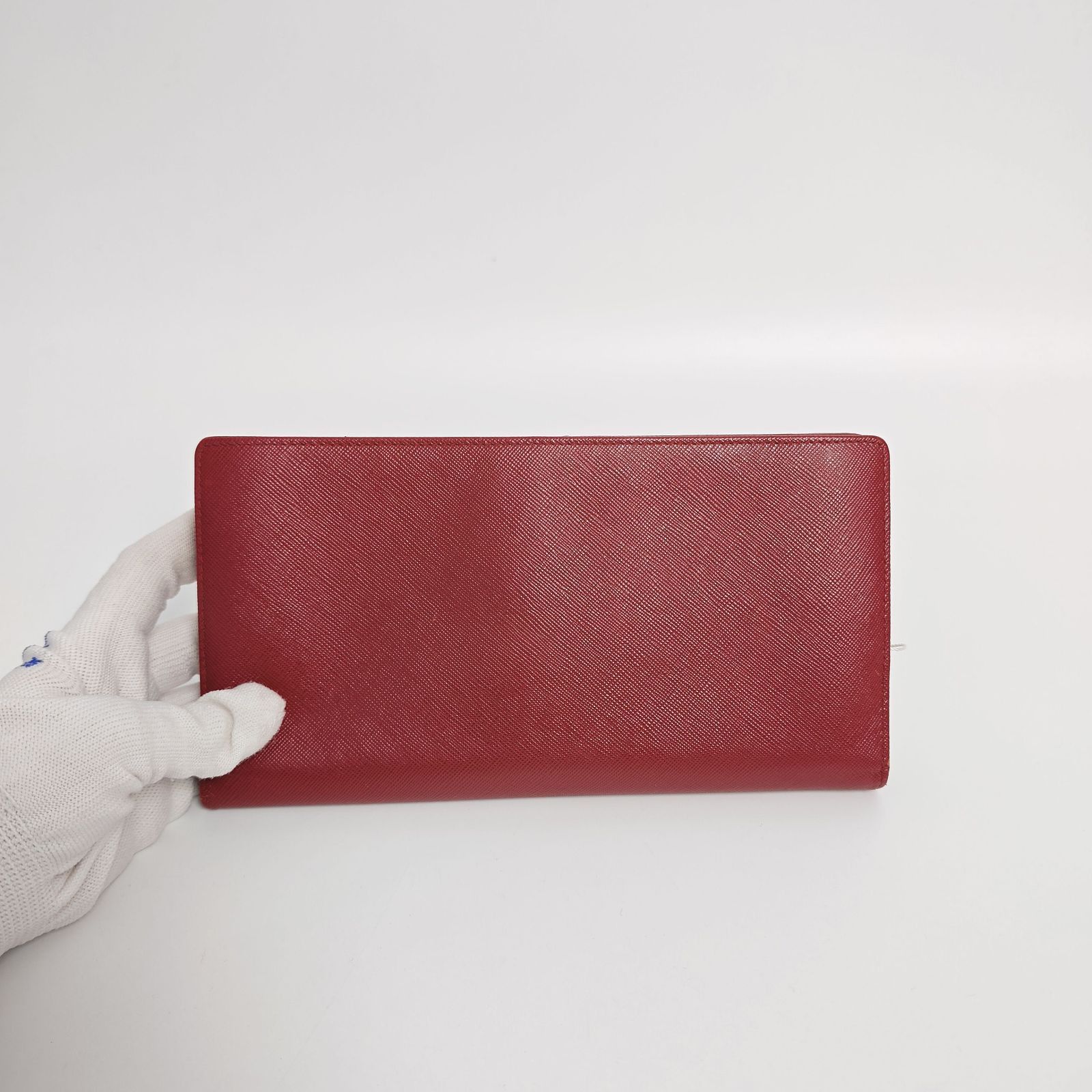Prada Prada Saffiano Leather Long Wallet ONE SIZE Size ONE SIZE - 3 Thumbnail
