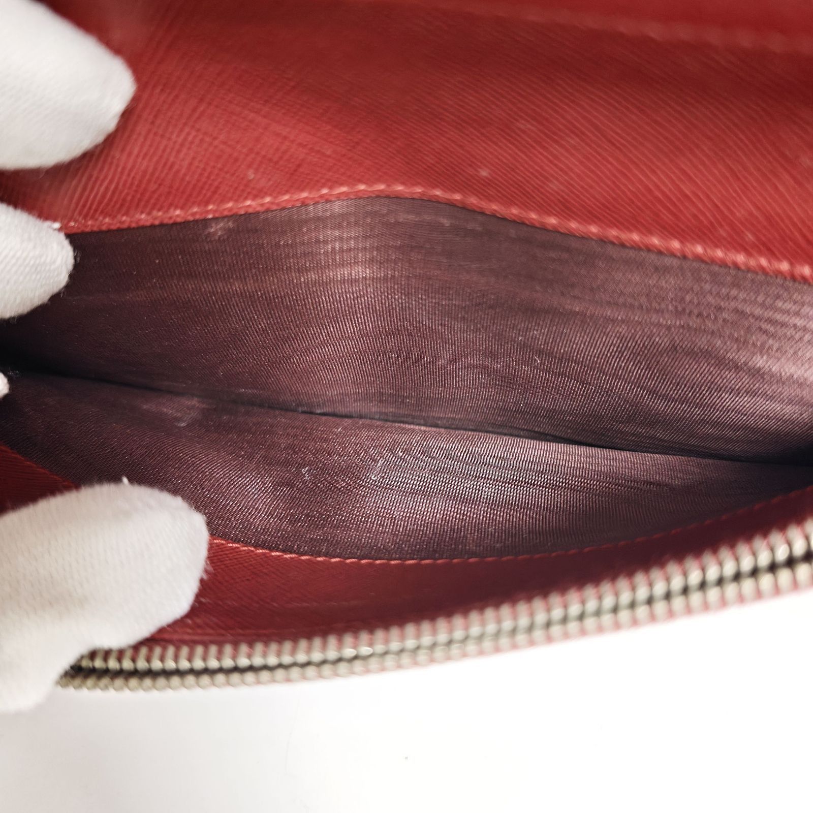 Prada Prada Saffiano Leather Long Wallet ONE SIZE Size ONE SIZE - 5 Thumbnail
