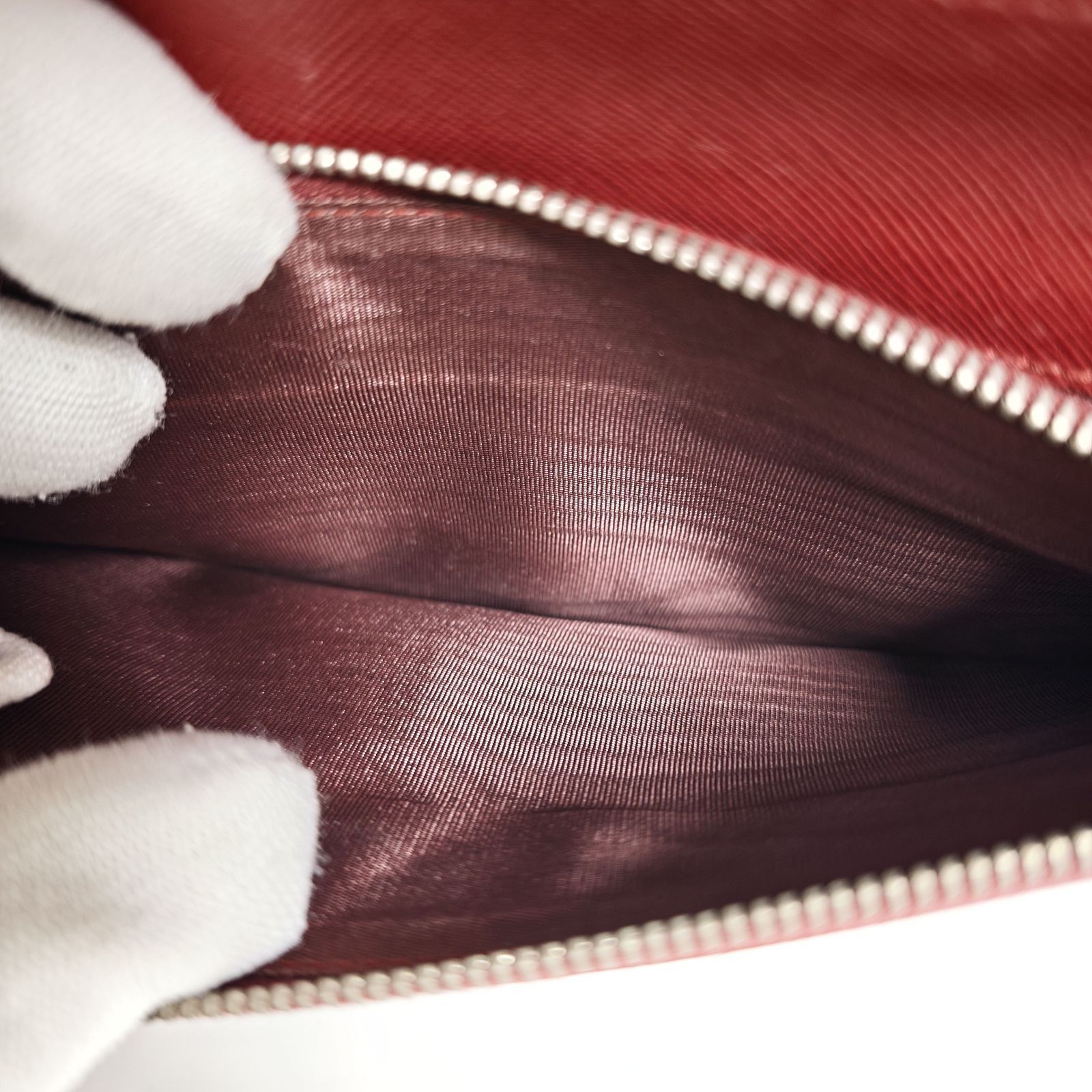 Prada Prada Saffiano Leather Long Wallet ONE SIZE Size ONE SIZE - 10 Thumbnail