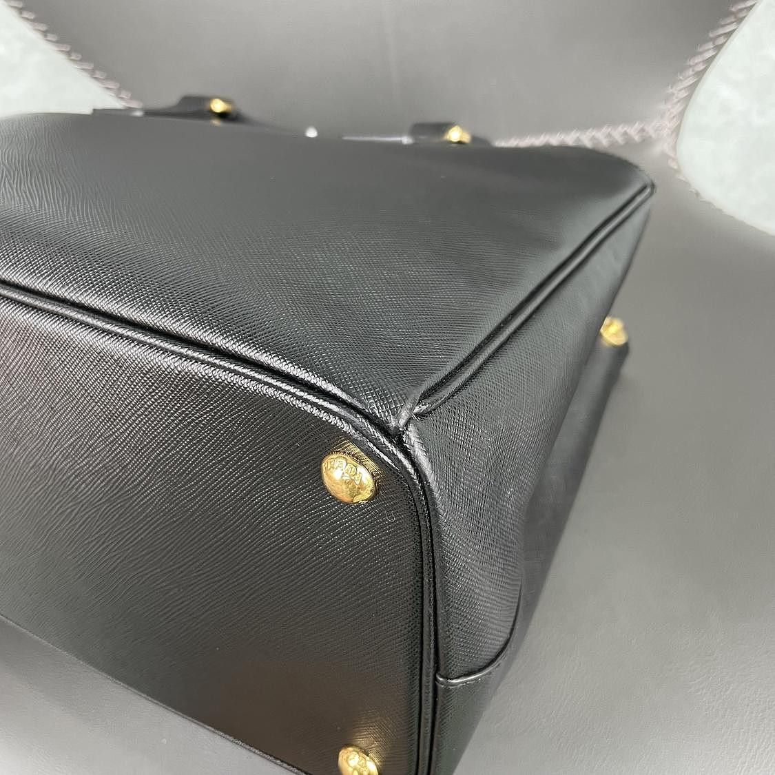Prada Prada Saffiano Leather Handle Bag Size ONE SIZE - 10 Thumbnail