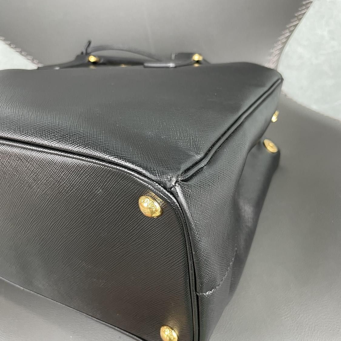 Prada Prada Saffiano Leather Handle Bag Size ONE SIZE - 12 Thumbnail