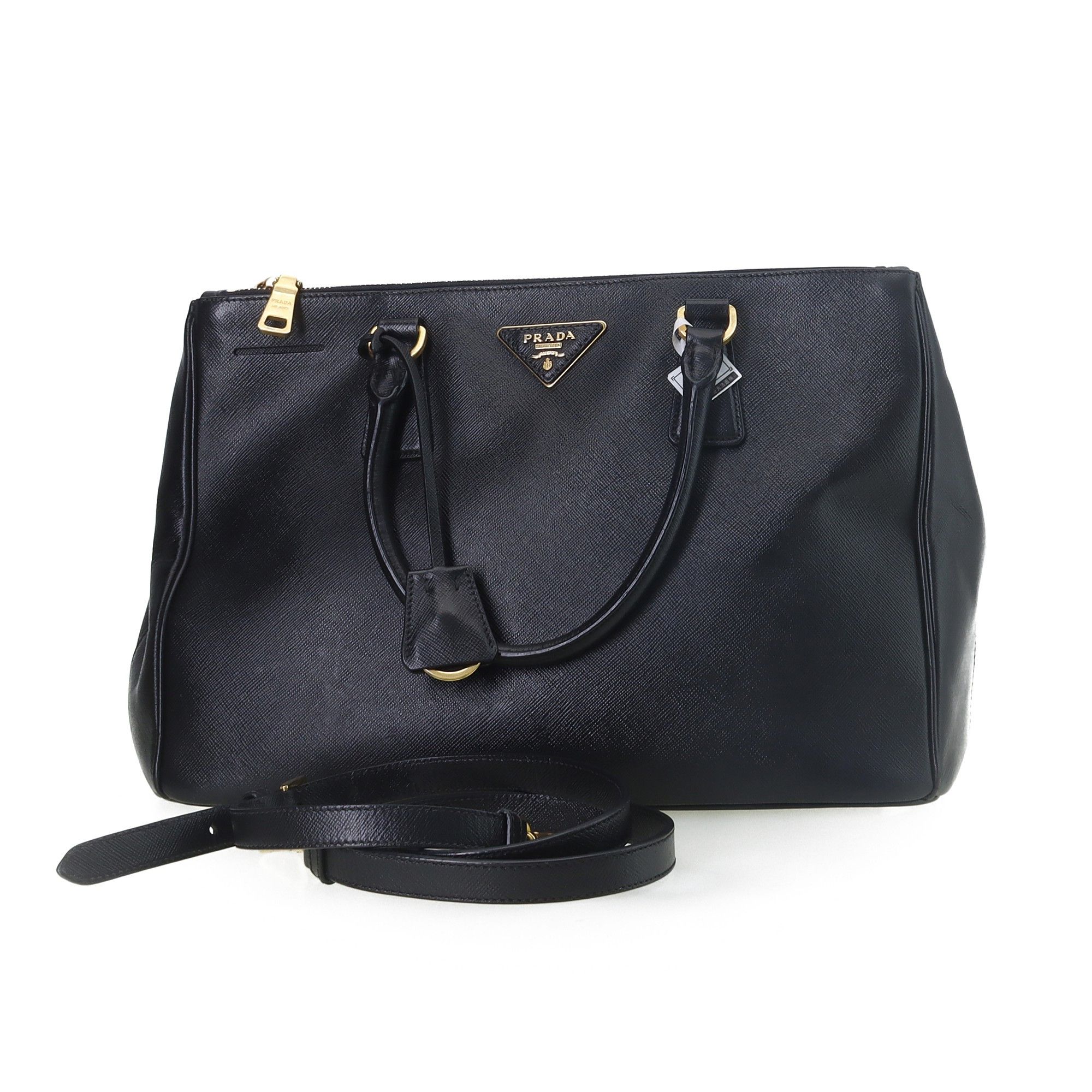 Prada Prada Saffiano Leather Tote Bag Size ONE SIZE - 5 Thumbnail