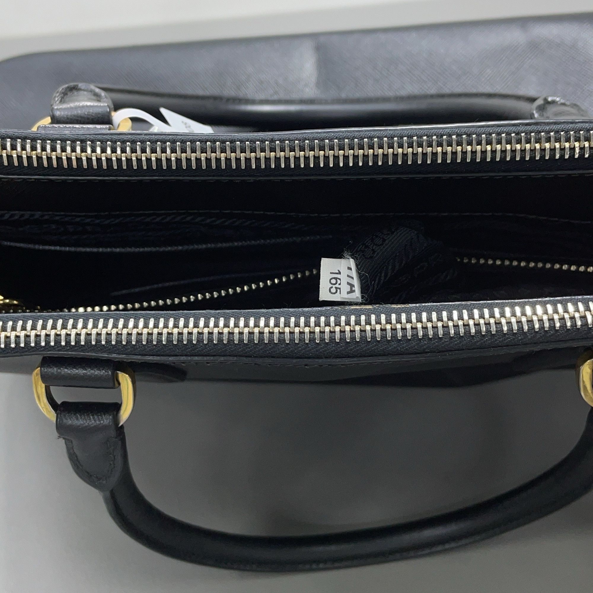 Prada Prada Saffiano Leather Tote Bag Size ONE SIZE - 7 Thumbnail