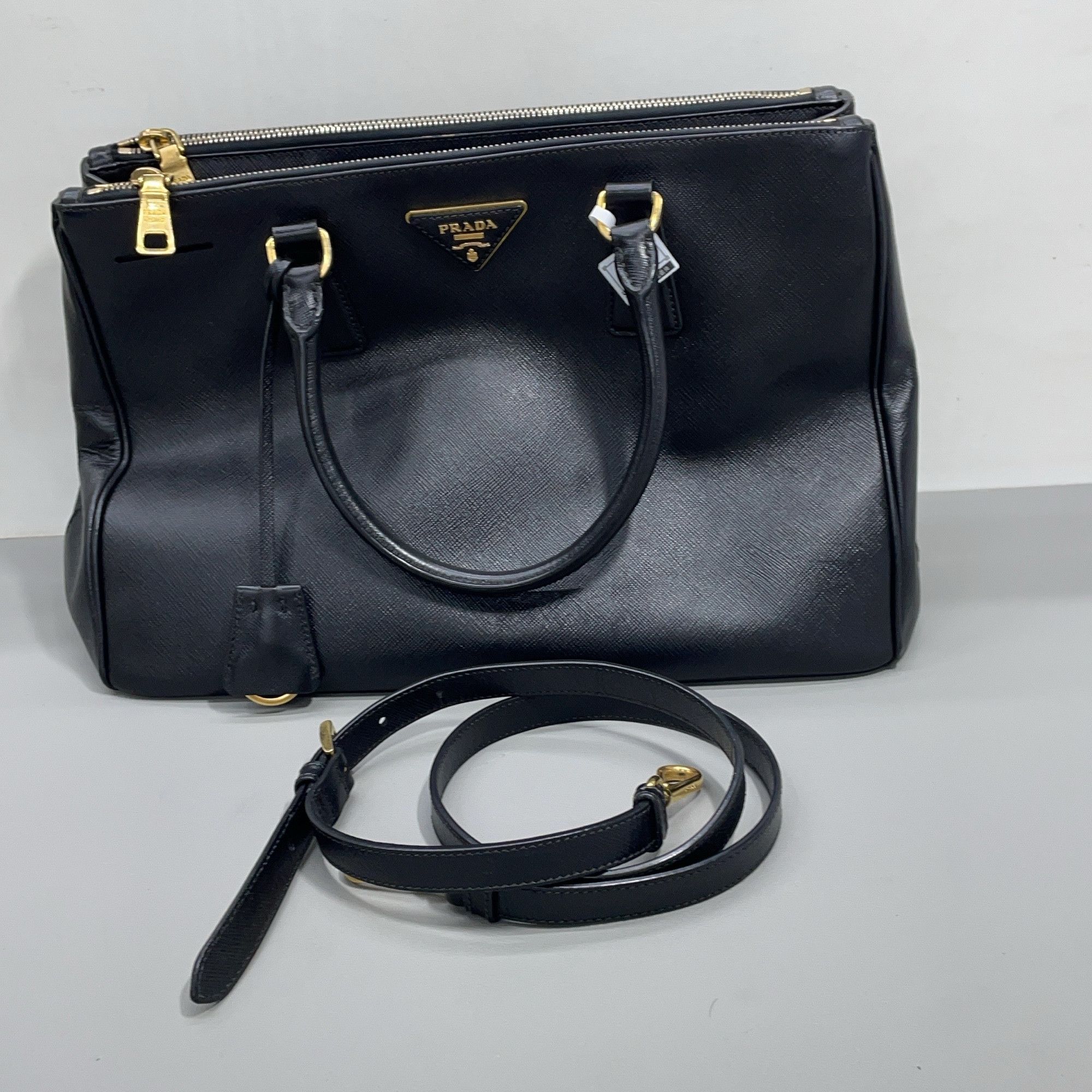 Prada Prada Saffiano Leather Tote Bag Size ONE SIZE - 13 Thumbnail