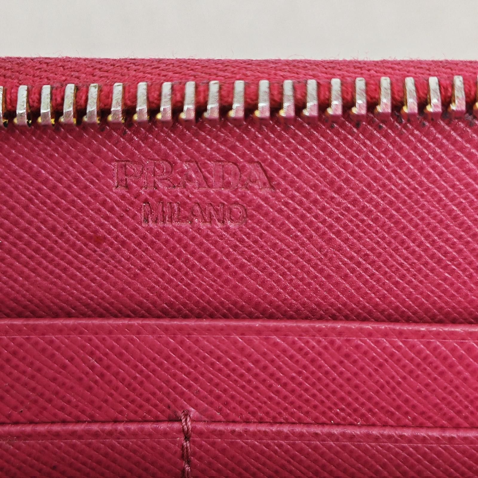 Prada Prada Saffiano Bow Long Wallet Size ONE SIZE - 10 Thumbnail