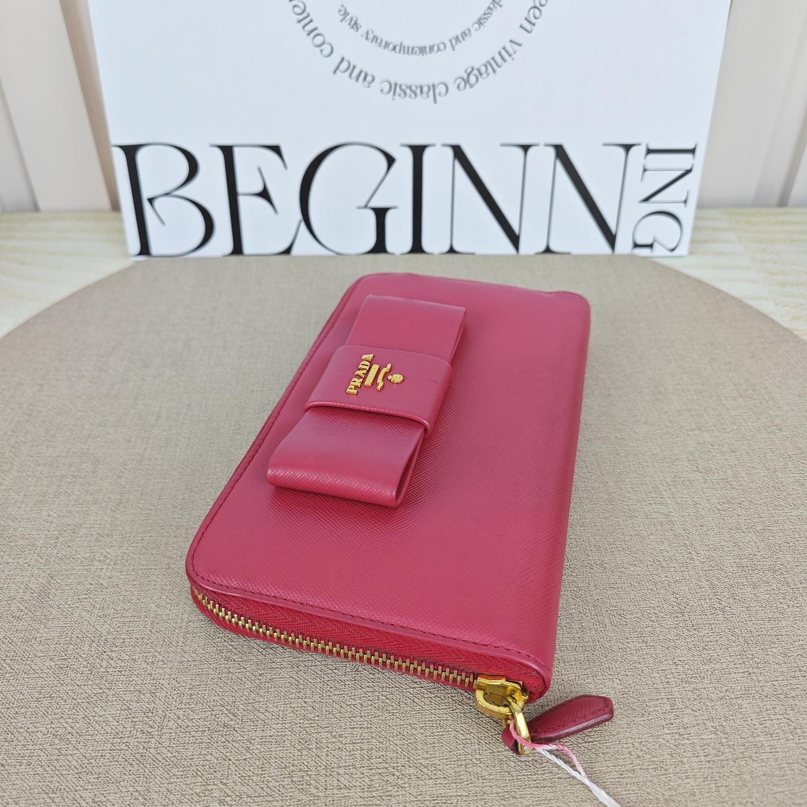 Prada Prada Saffiano Bow Long Wallet Size ONE SIZE - 6 Thumbnail