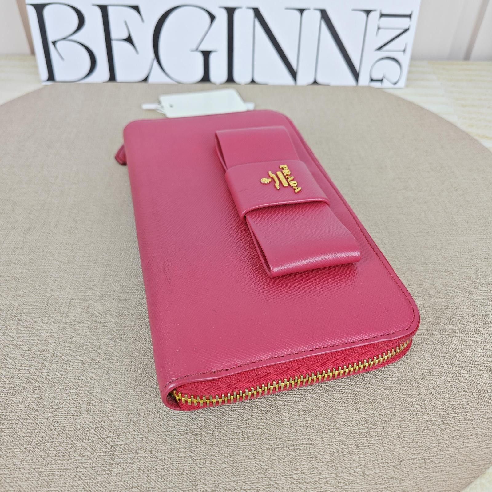 Prada Prada Saffiano Bow Long Wallet Size ONE SIZE - 7 Thumbnail