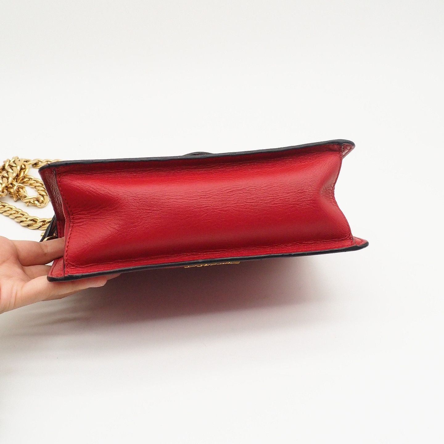 Prada Prada Saffiano Leather Handle Bag Size ONE SIZE - 4 Thumbnail