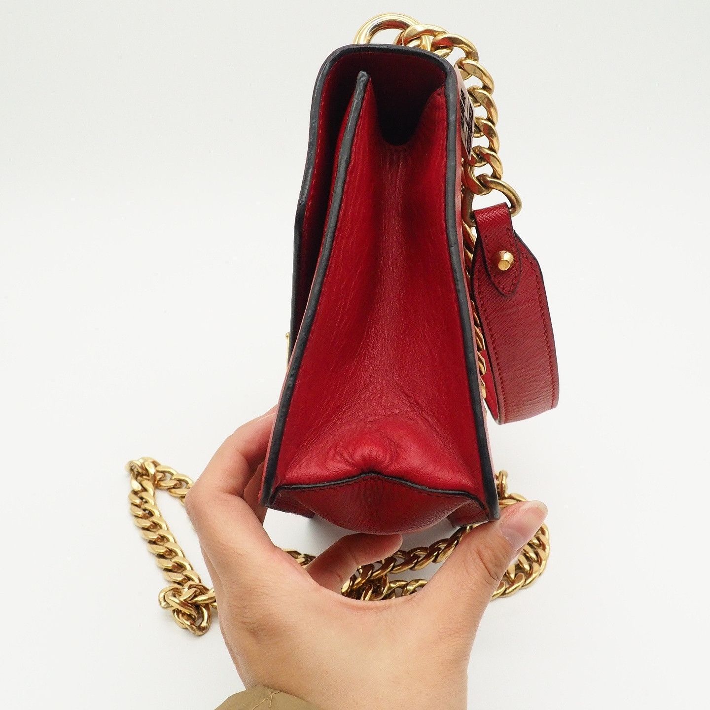 Prada Prada Saffiano Leather Handle Bag Size ONE SIZE - 9 Thumbnail