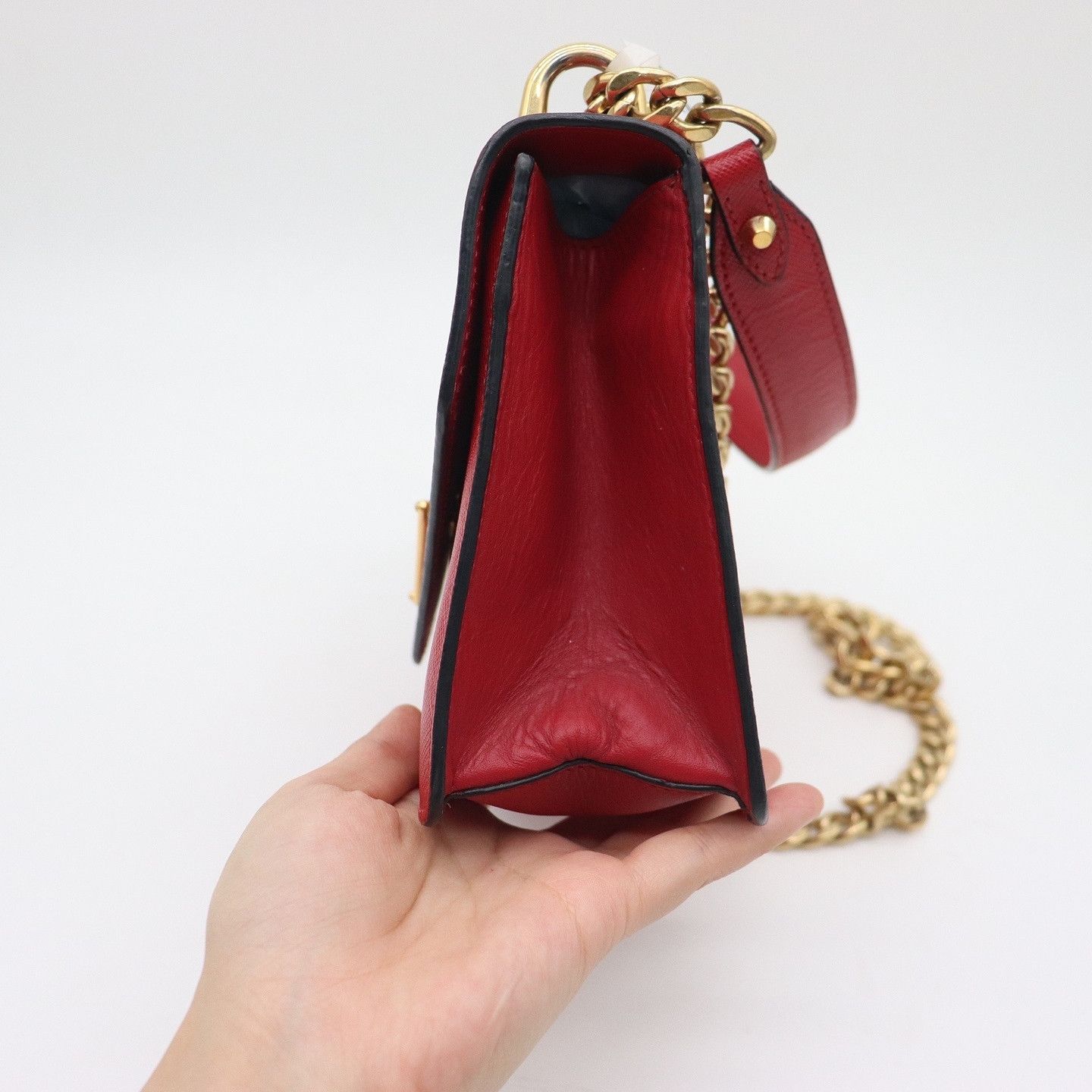 Prada Prada Saffiano Leather Handle Bag Size ONE SIZE - 17 Thumbnail