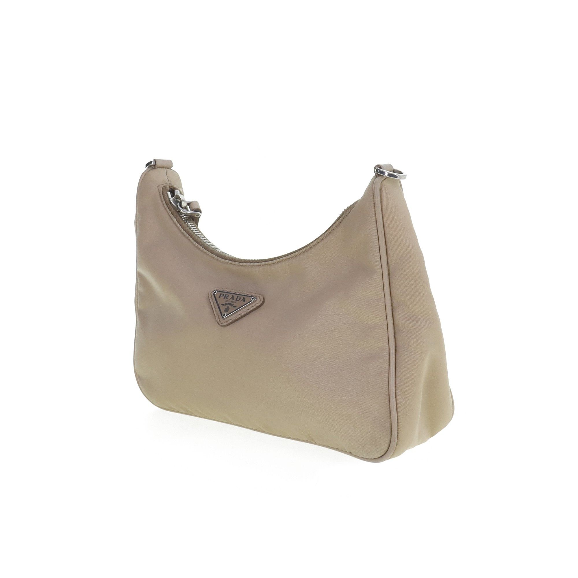 Prada Prada Re-Edition 2005 Shoulder Bag Beige Size ONE SIZE - 2 Thumbnail