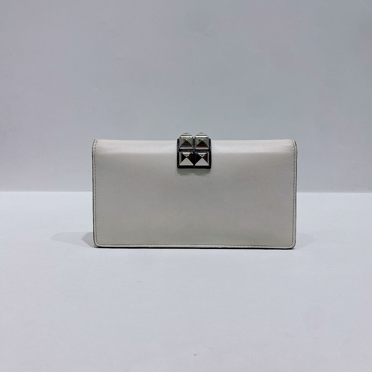 Prada Prada Studded White Shoulder Bag One Size Size ONE SIZE - 3 Thumbnail