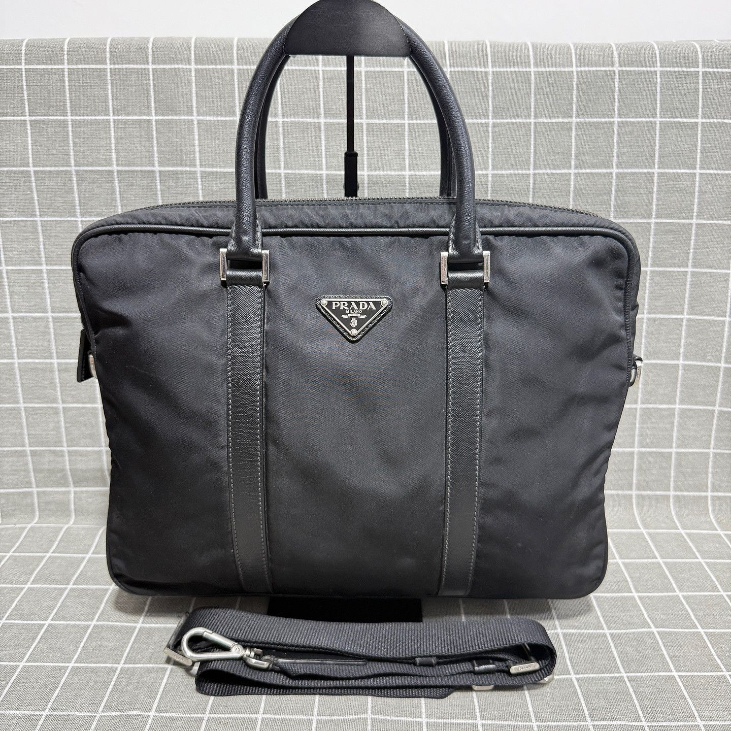 Prada Prada Nylon Briefcase Size ONE SIZE Size ONE SIZE - 2 Thumbnail