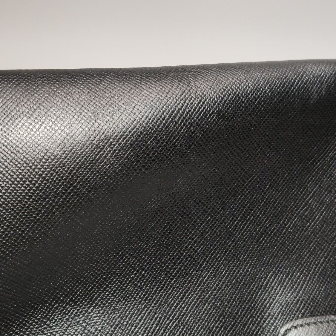 Prada Prada Saffiano Leather Handbag Black ONE SIZE Size ONE SIZE - 10 Thumbnail