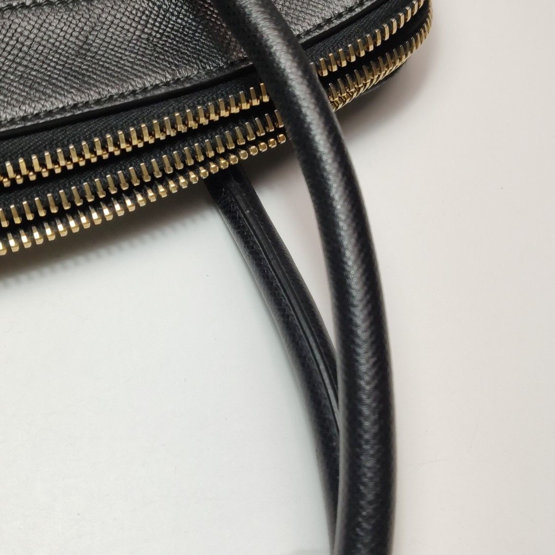 Prada Prada Saffiano Leather Handbag Black ONE SIZE Size ONE SIZE - 18 Thumbnail
