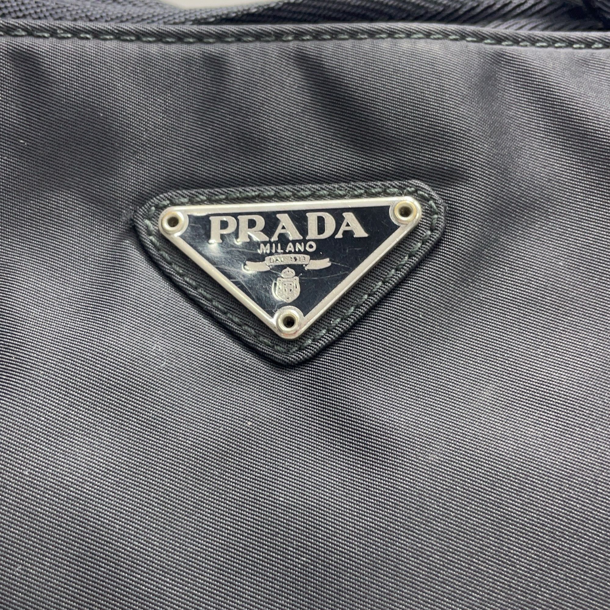 Prada Prada Black Nylon Tote Bag Size ONE SIZE - 9 Thumbnail